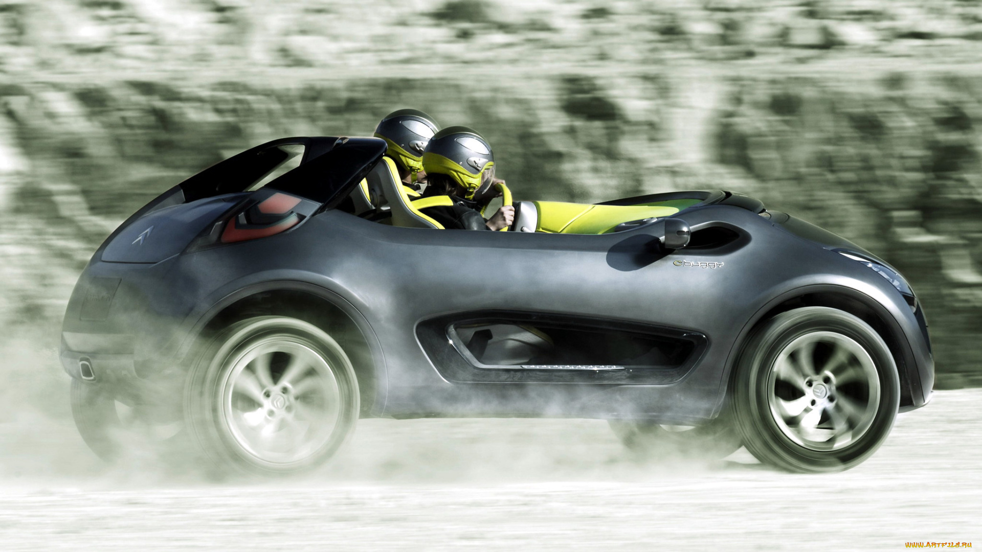 citroen, c, buggy, concept, 2006, автомобили, citroen, ds, c, buggy, concept, 2006