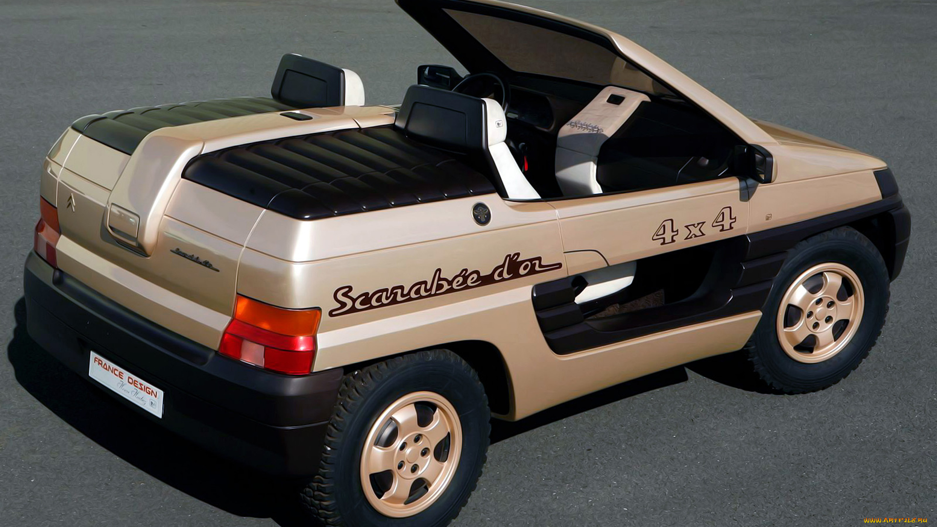 citroen, scarabee, dor, concept, 1990, автомобили, citroen, ds, scarabee, dor, concept, 1990