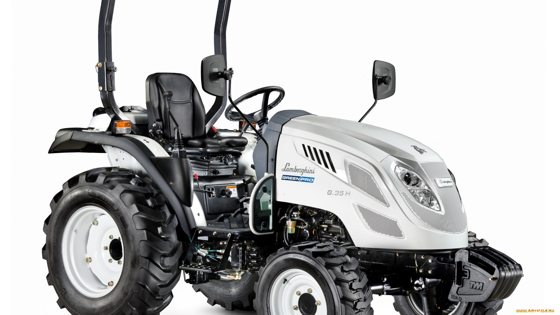 техника, тракторы, lamborghini