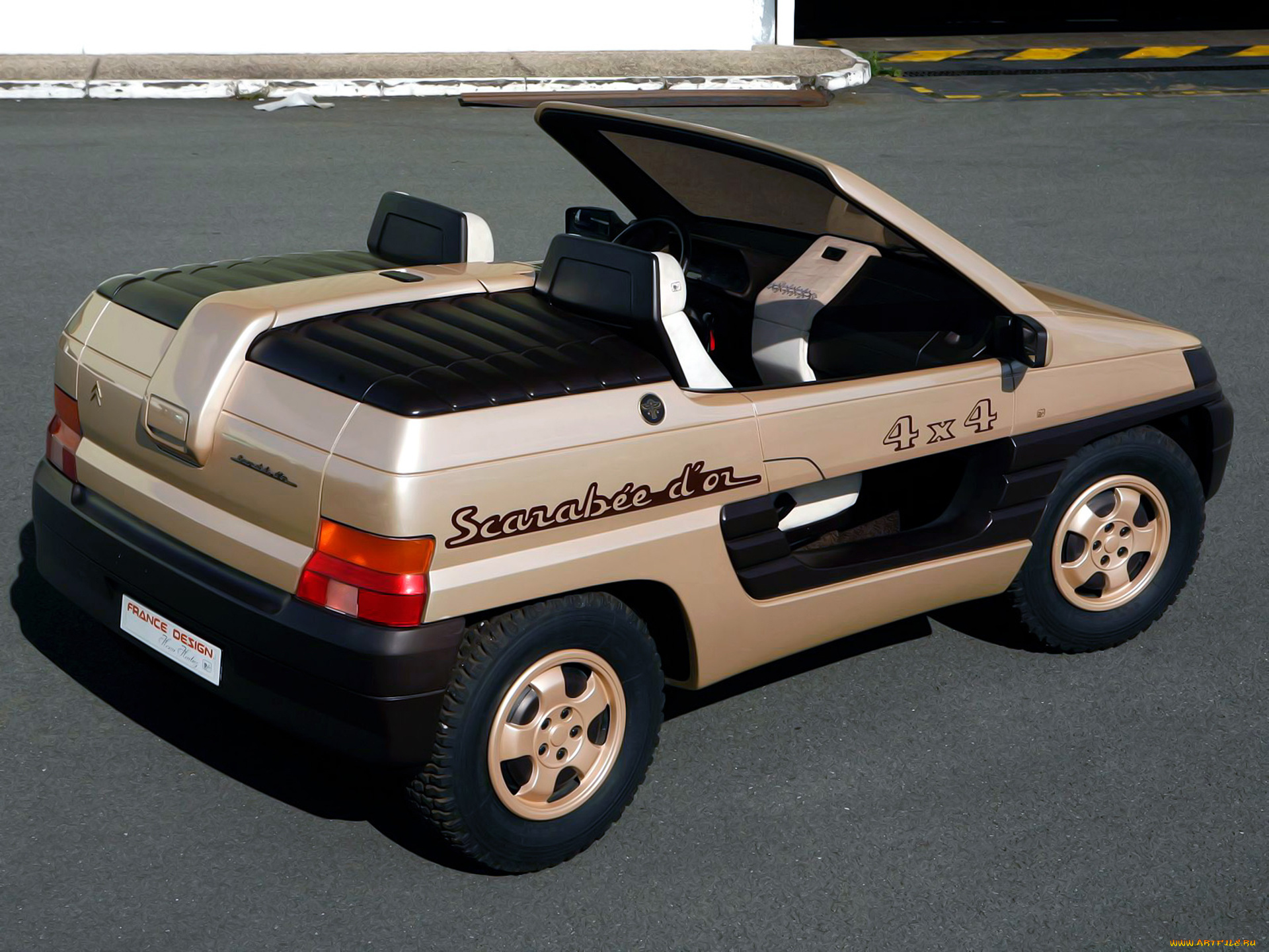 citroen, scarabee, dor, concept, 1990, автомобили, citroen, ds, scarabee, dor, concept, 1990