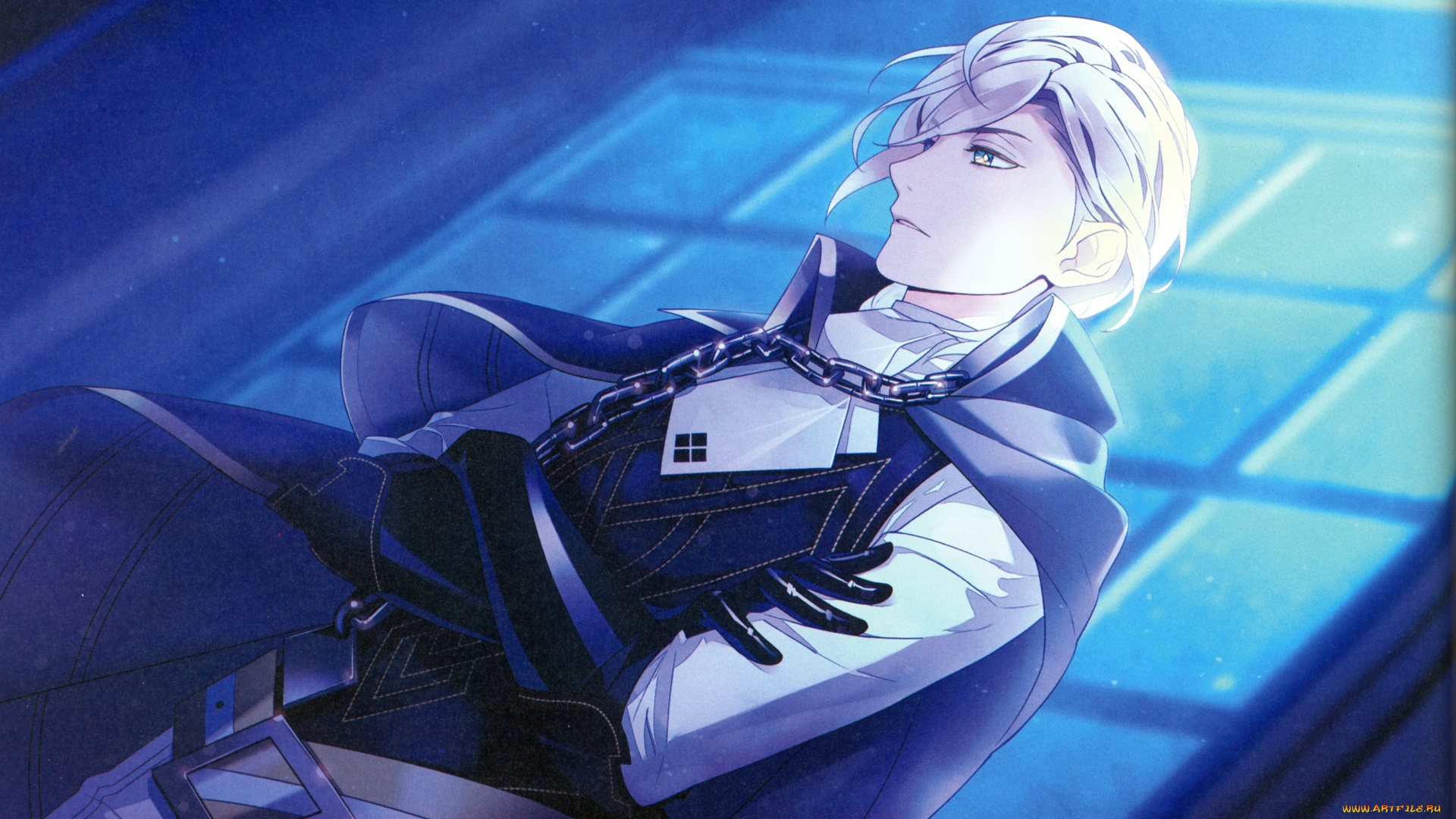 аниме, jewelic, nightmare, парень