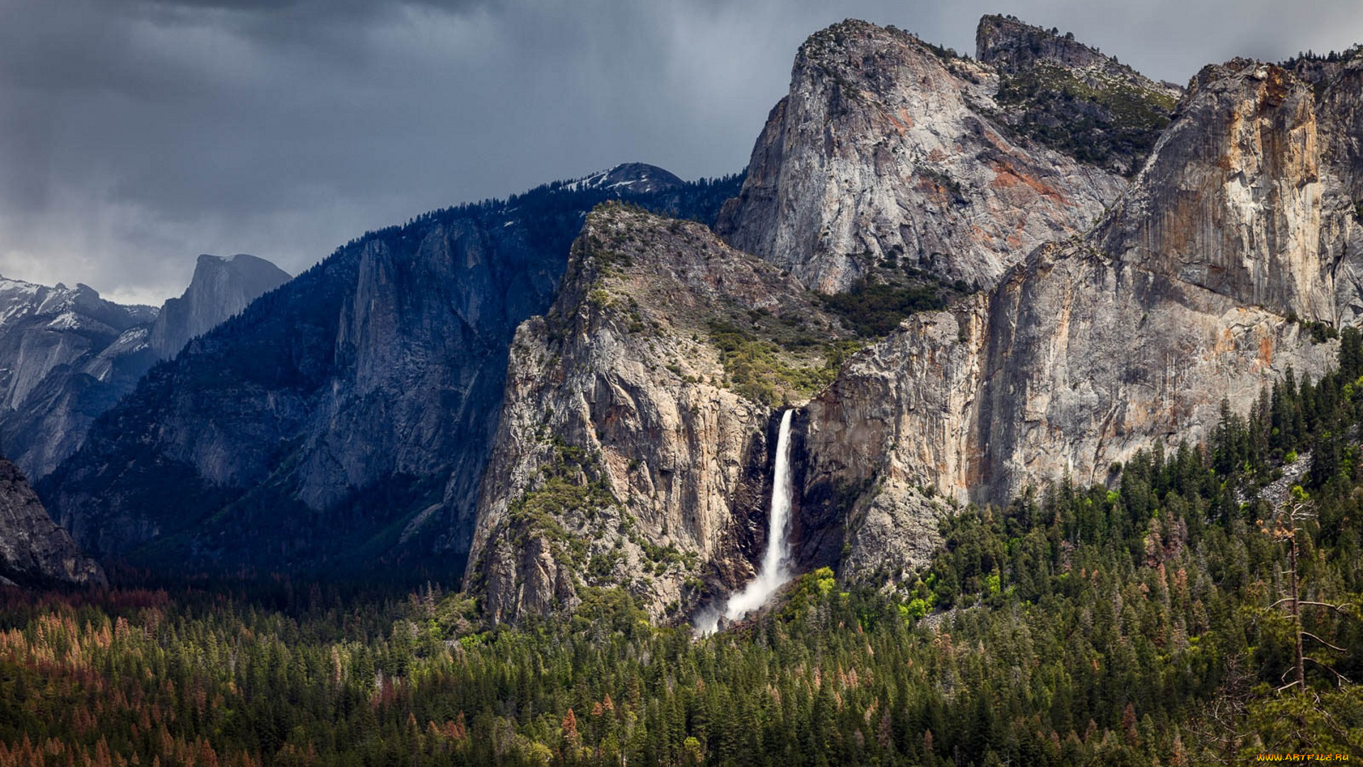 природа, горы, простор