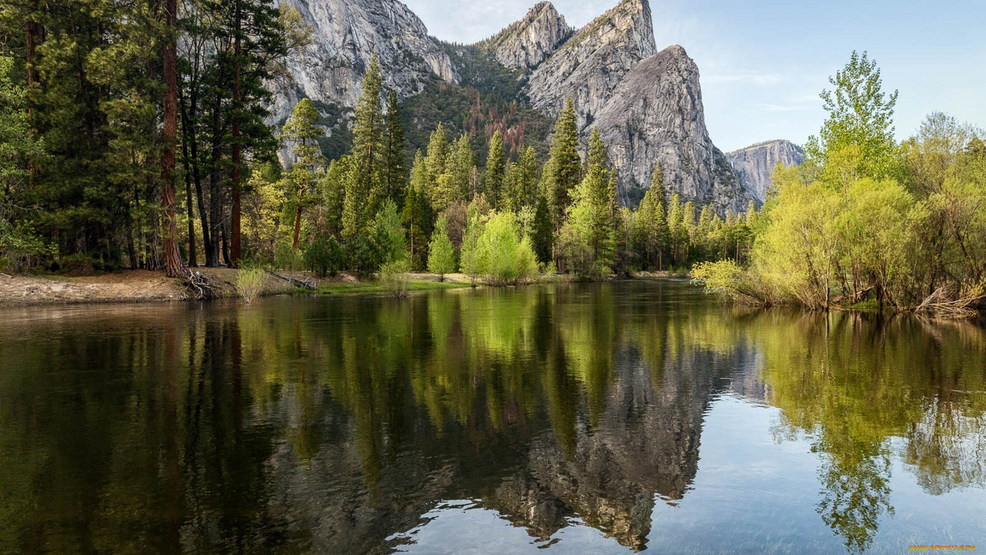 природа, реки, озера, простор