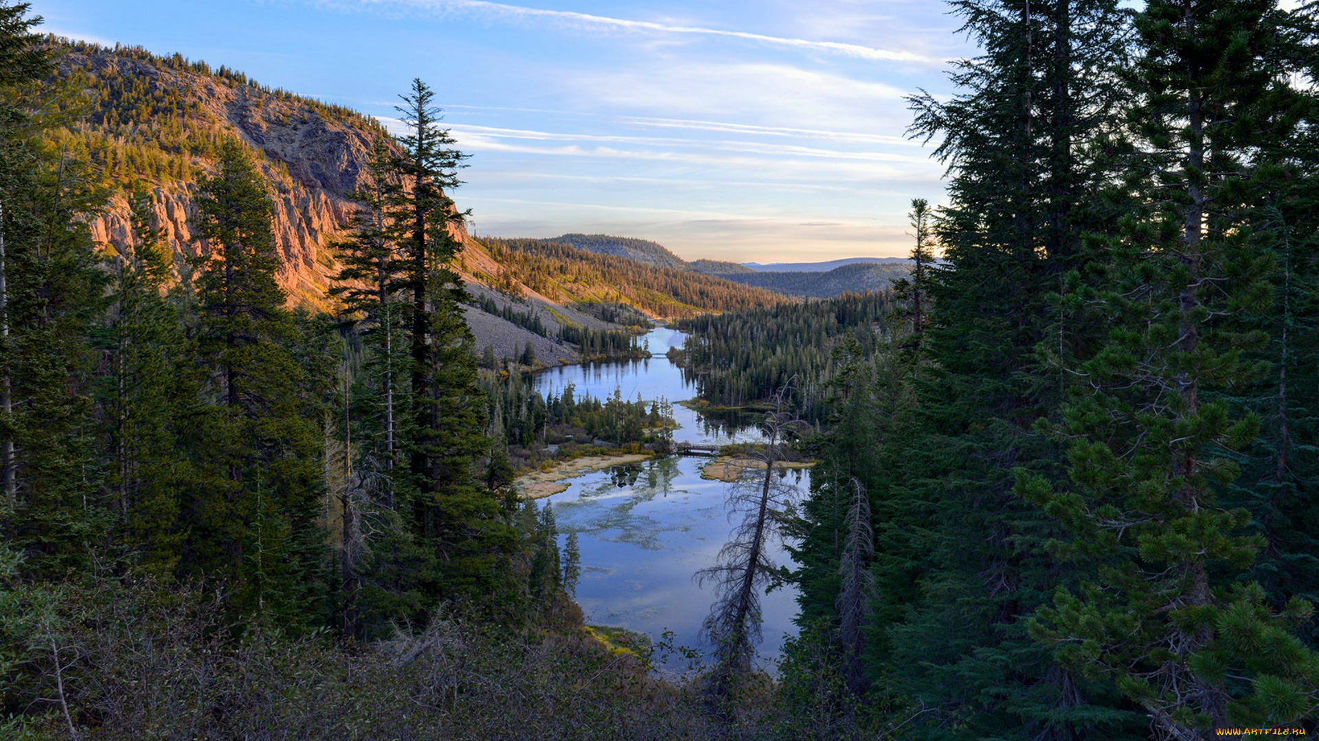 природа, реки, озера, простор