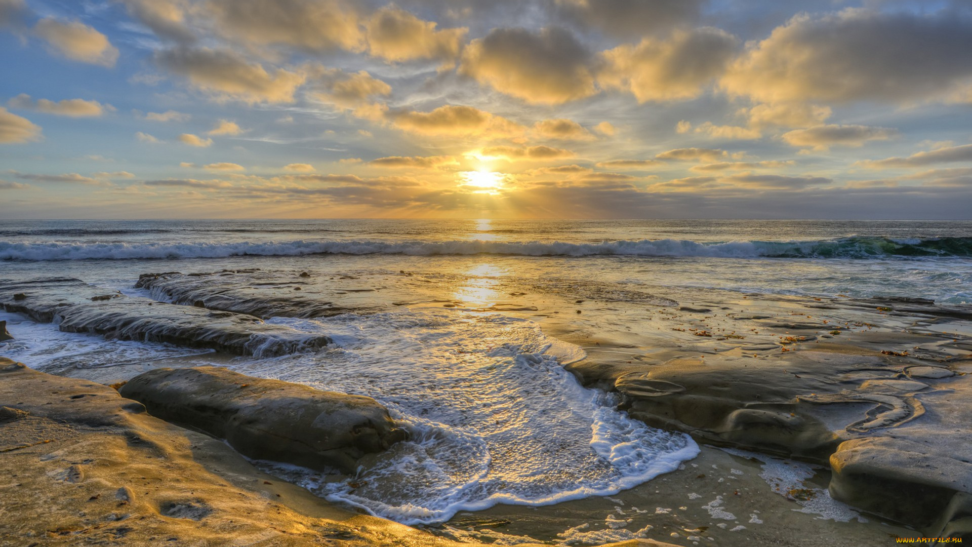 природа, восходы, закаты, простор