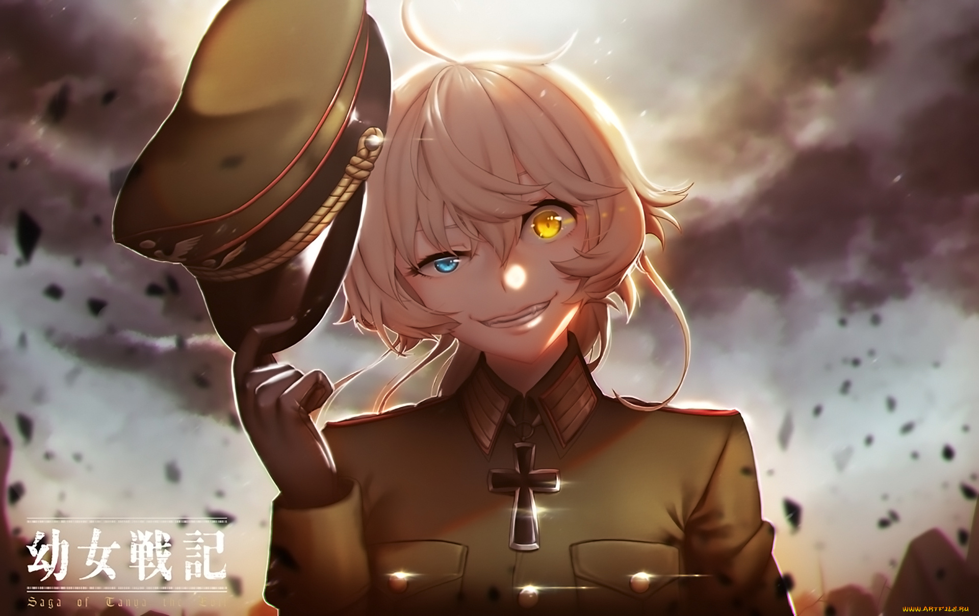 аниме, youjo, senki, таня