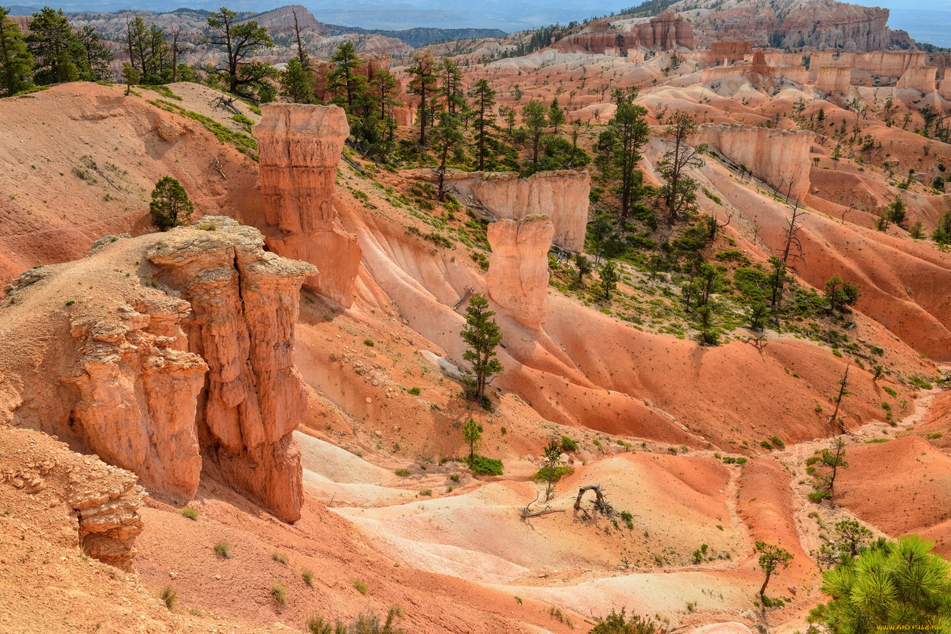 природа, горы, простор