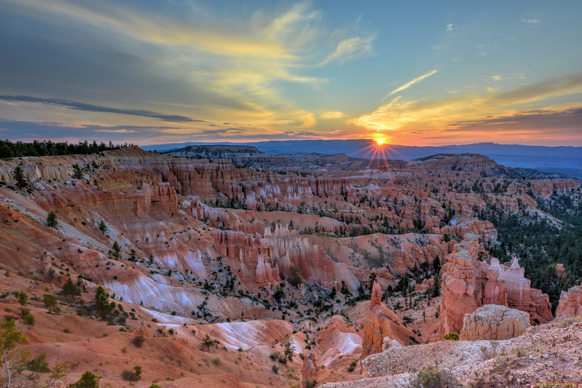 природа, горы, простор