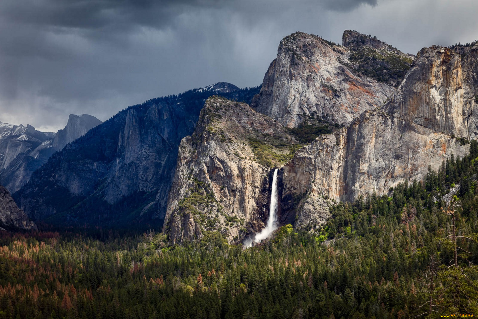 природа, горы, простор