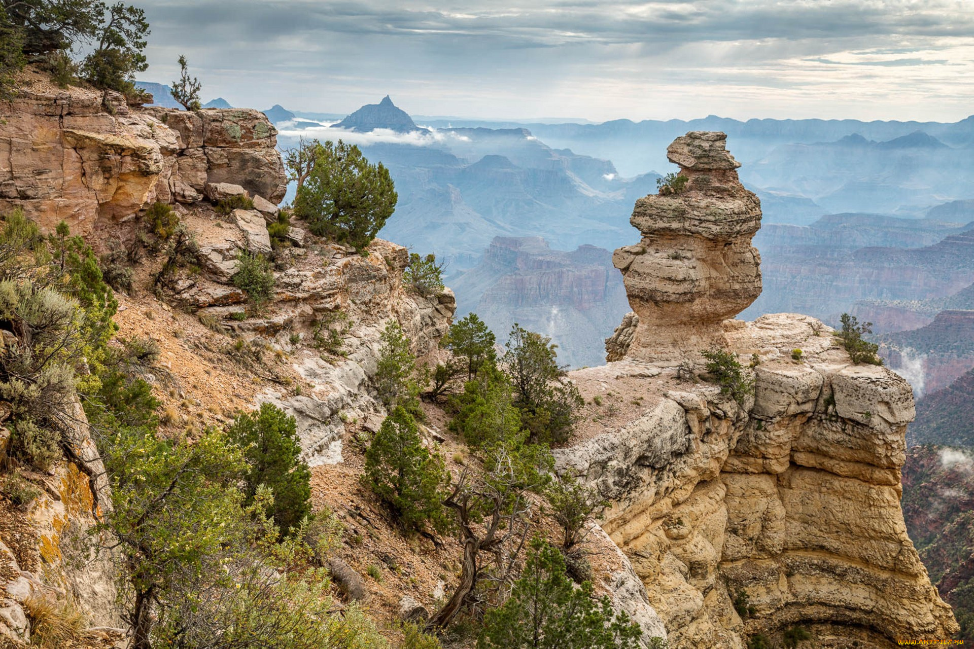 природа, горы, простор