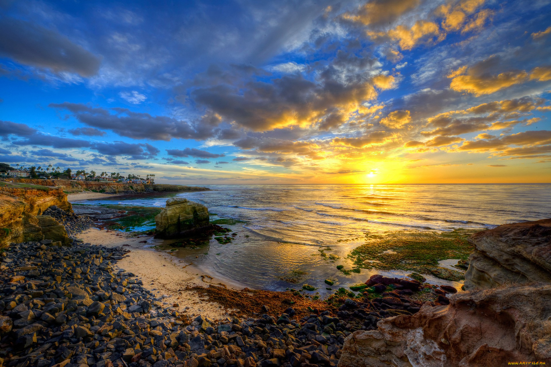 природа, восходы, закаты, простор