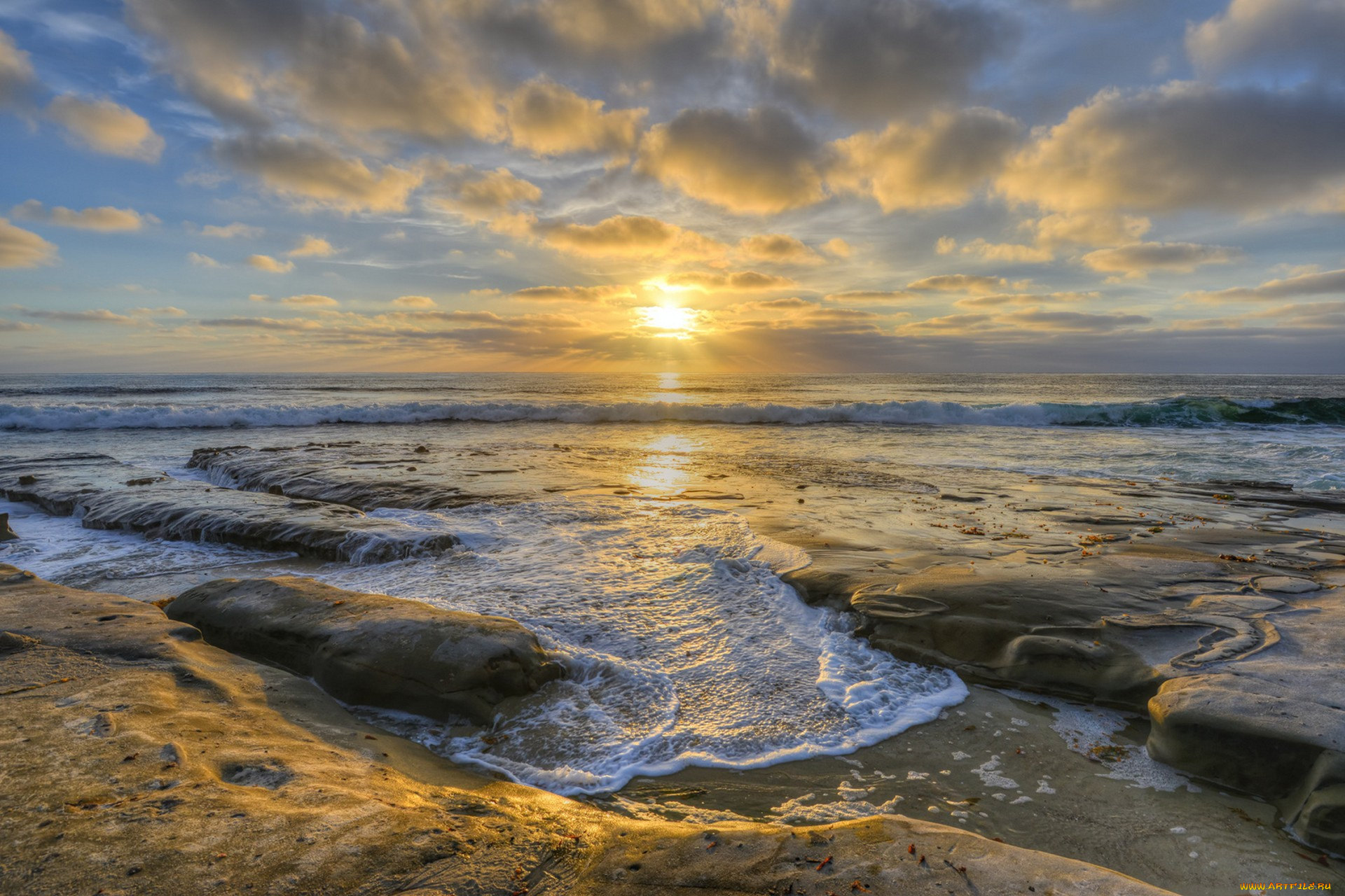 природа, восходы, закаты, простор