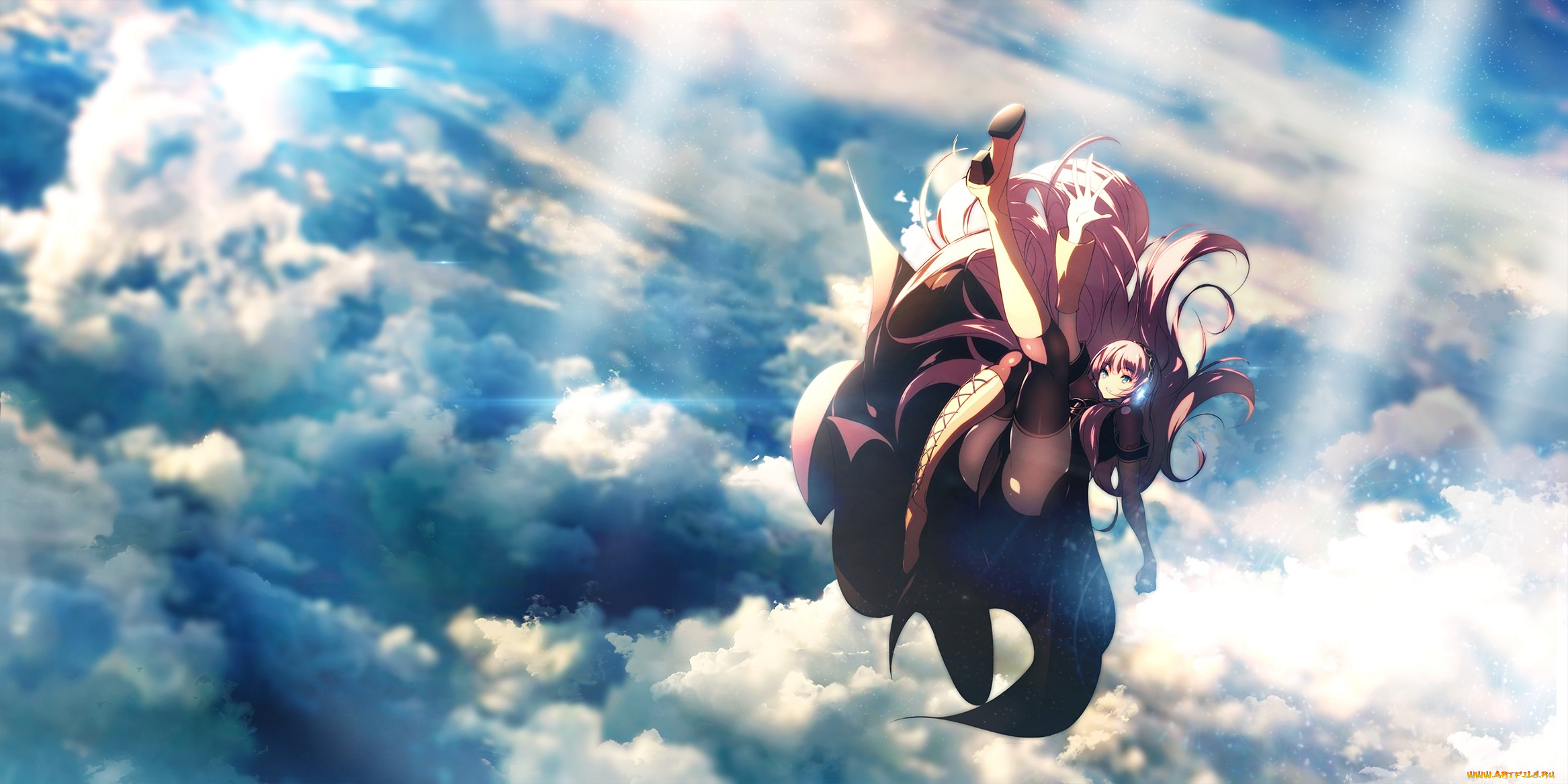 аниме, vocaloid, megurine, luka