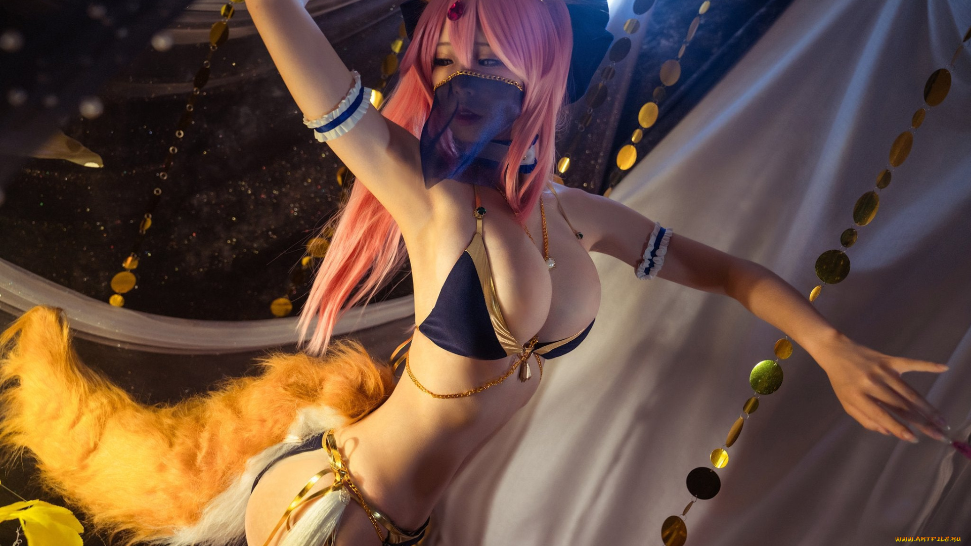 девушки, -, креатив, , косплей, косплей, cosplay