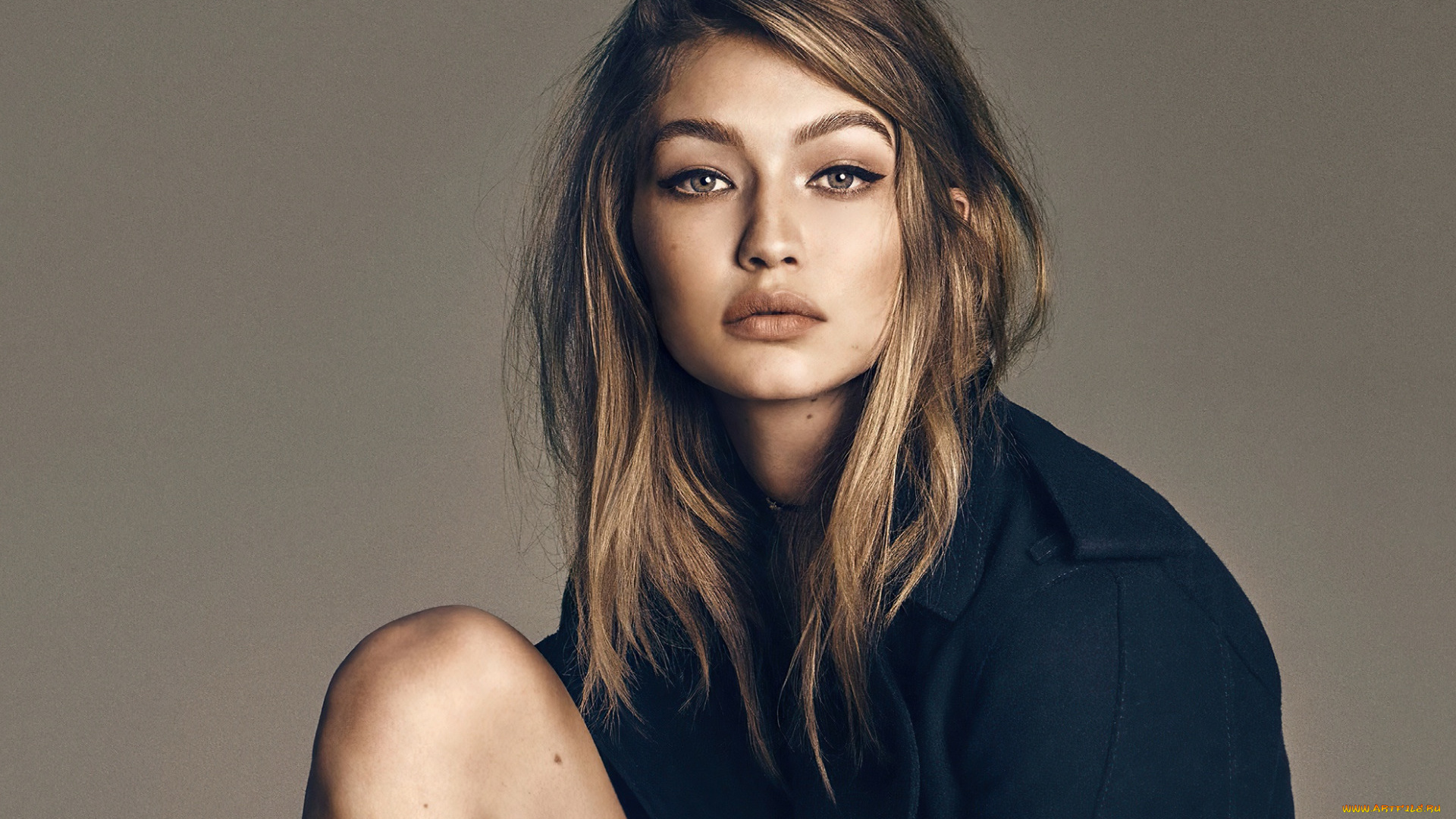 девушки, gigi, hadid, взгляд
