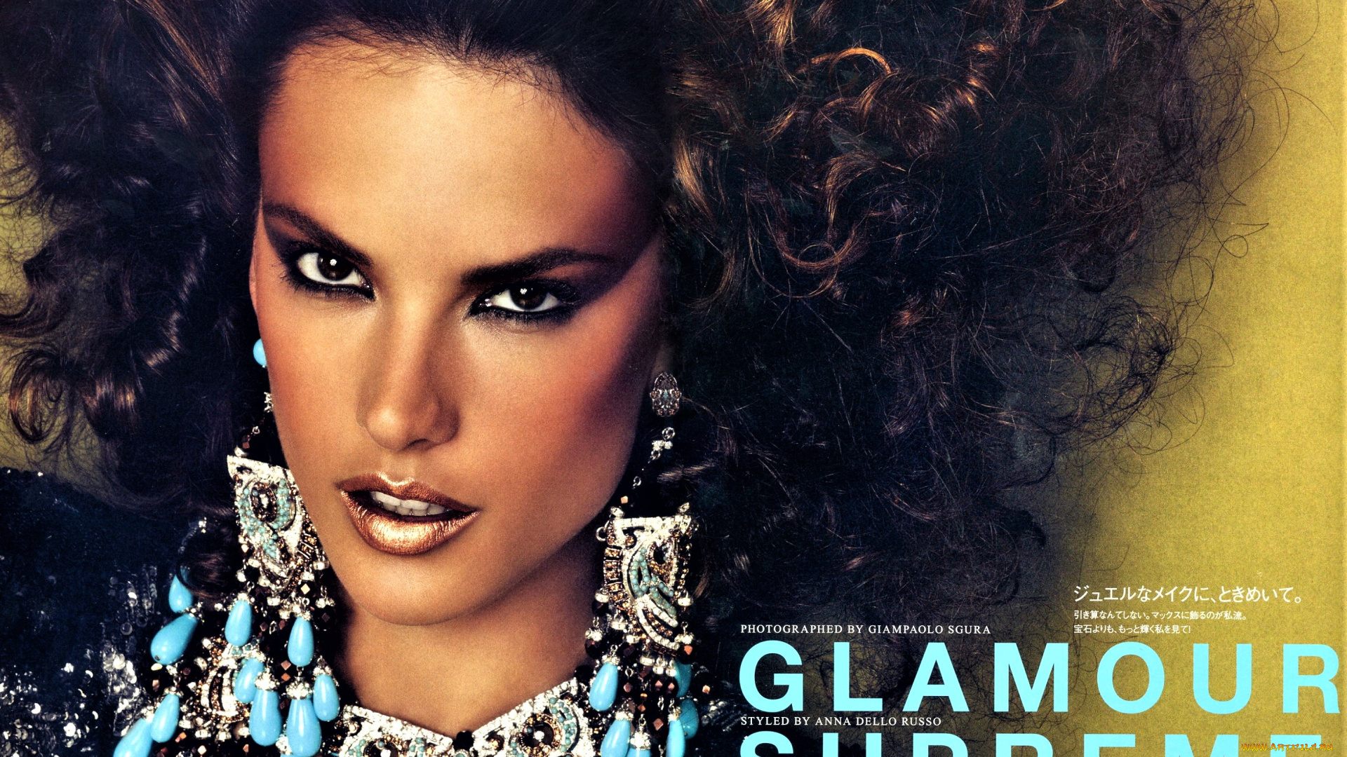 девушки, alessandra, ambrosio, шатенка, лицо, украшения