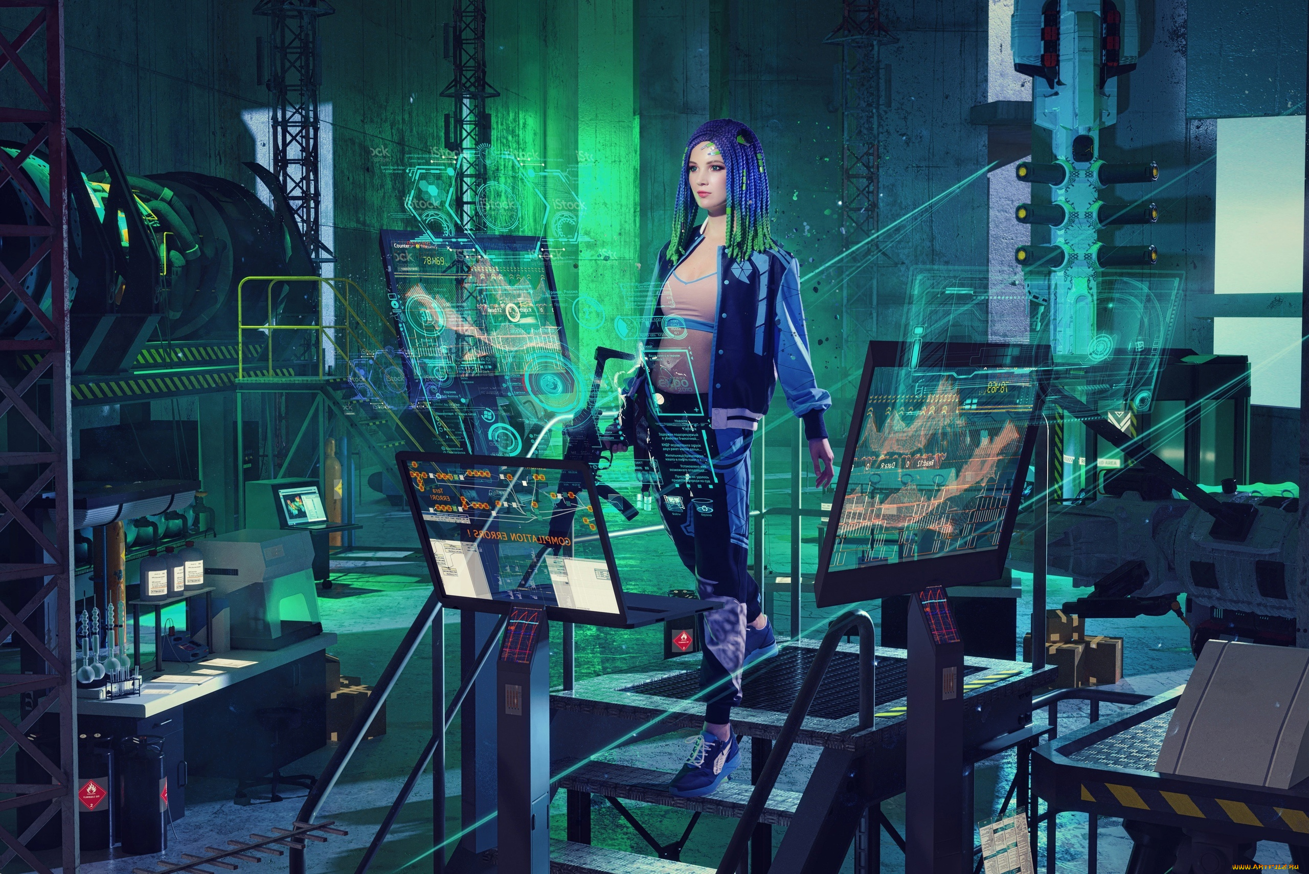 девушки, ксана, станкевич, образ, техника