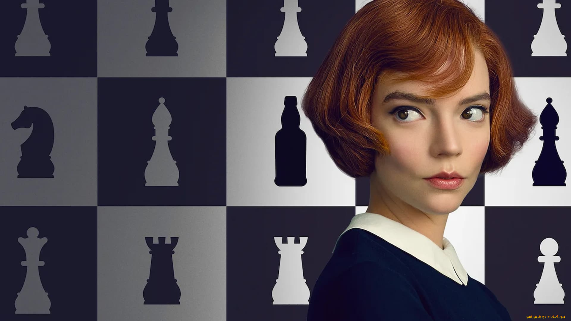 the, queen`s, gambit, , мини–сериал, 2020, кино, фильмы, the, queen`s, gambit, ход, королевы, драма, netflix, спорт, аня, тейлор, джой, сериал, the, queens, gambit