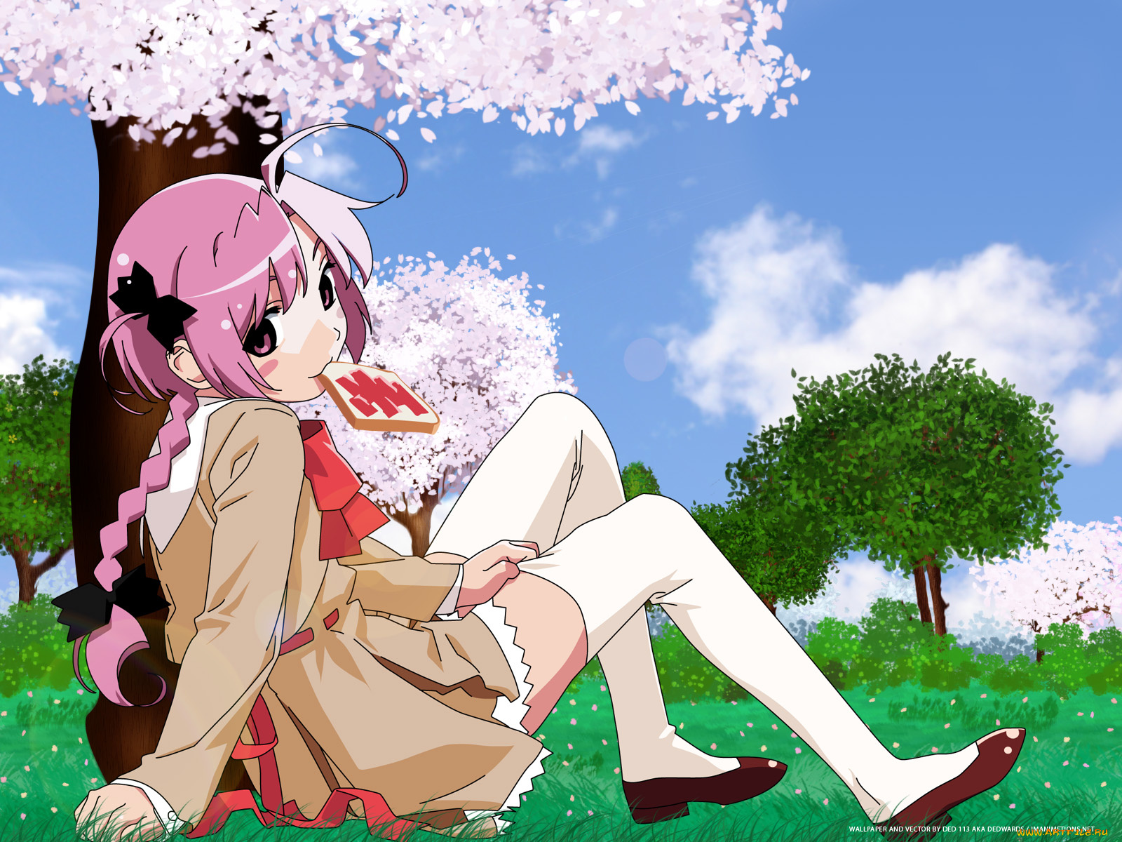 аниме, nurse, witch, komugi, chan