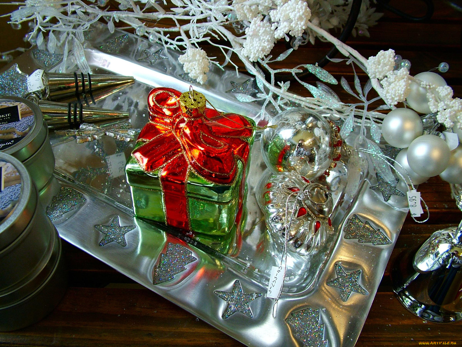 candle, light, праздничные, украшения