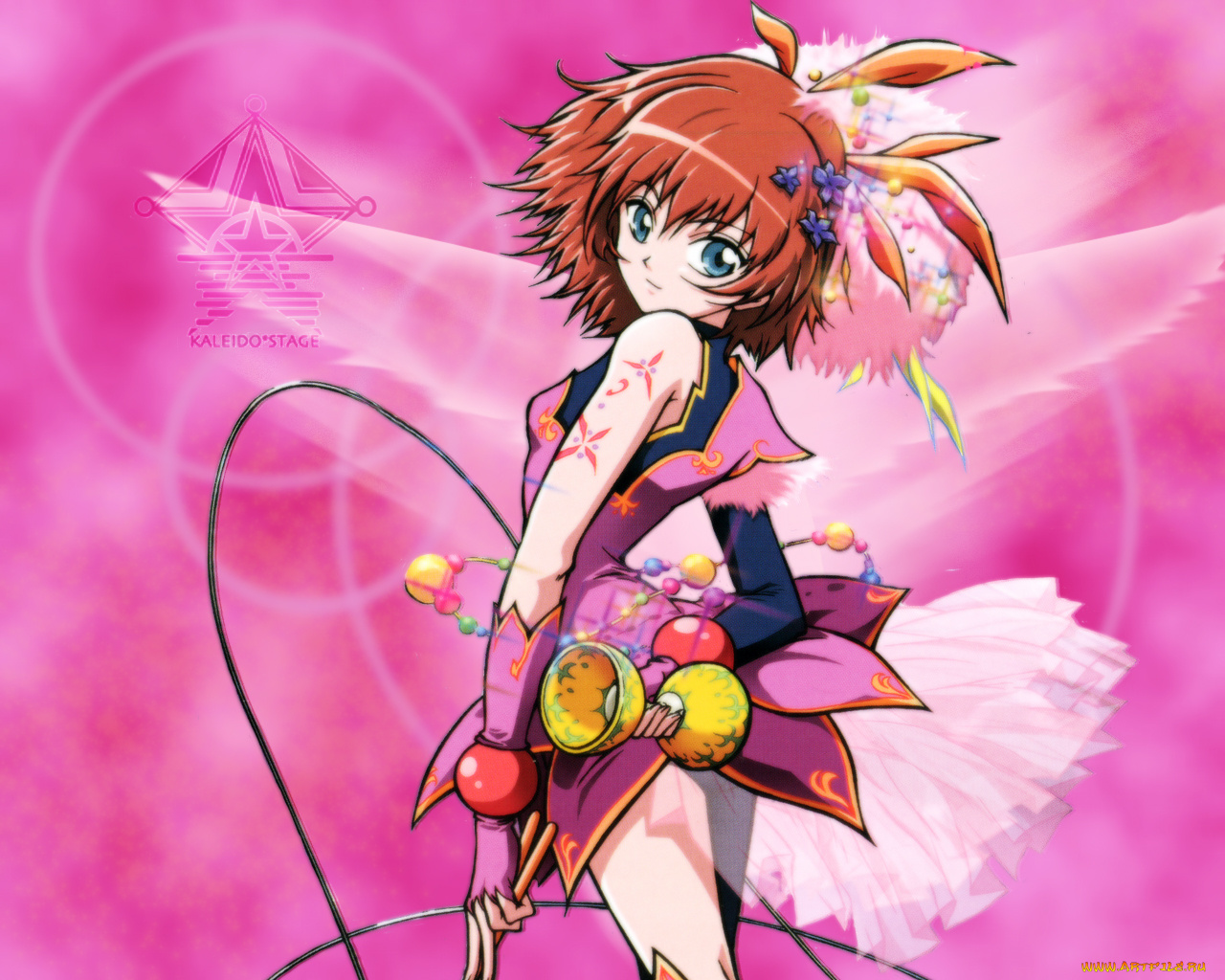 аниме, kaleido, star