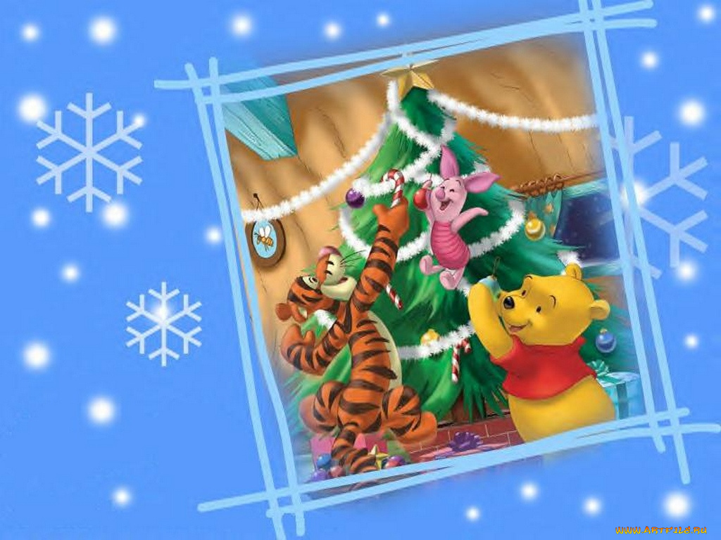 мультфильмы, winnie, the, pooh