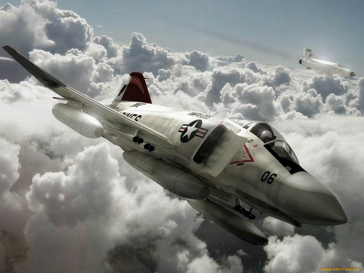 авиация, 3д, рисованые, graphic