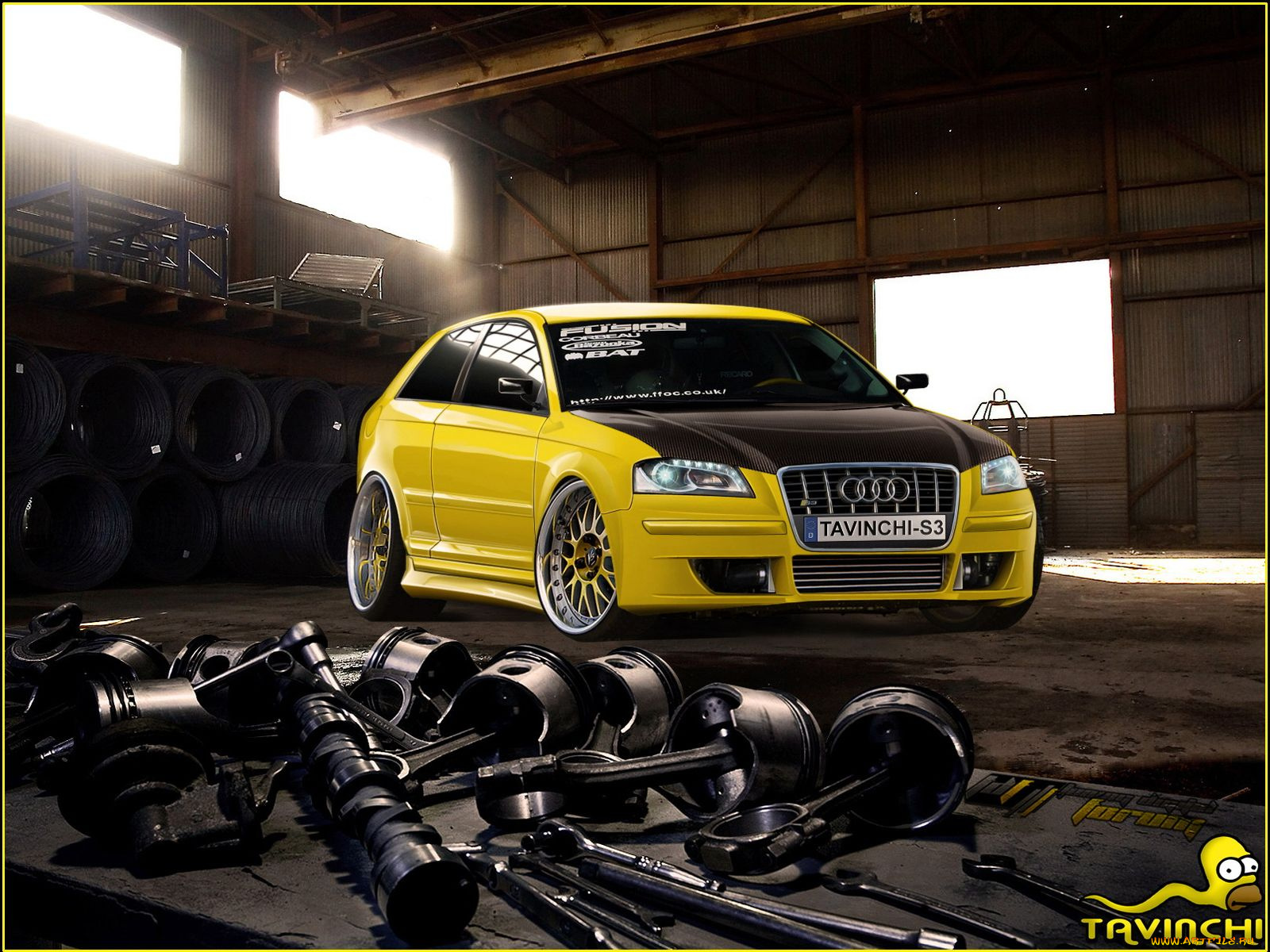 audi, автомобили, виртуальный, тюнинг