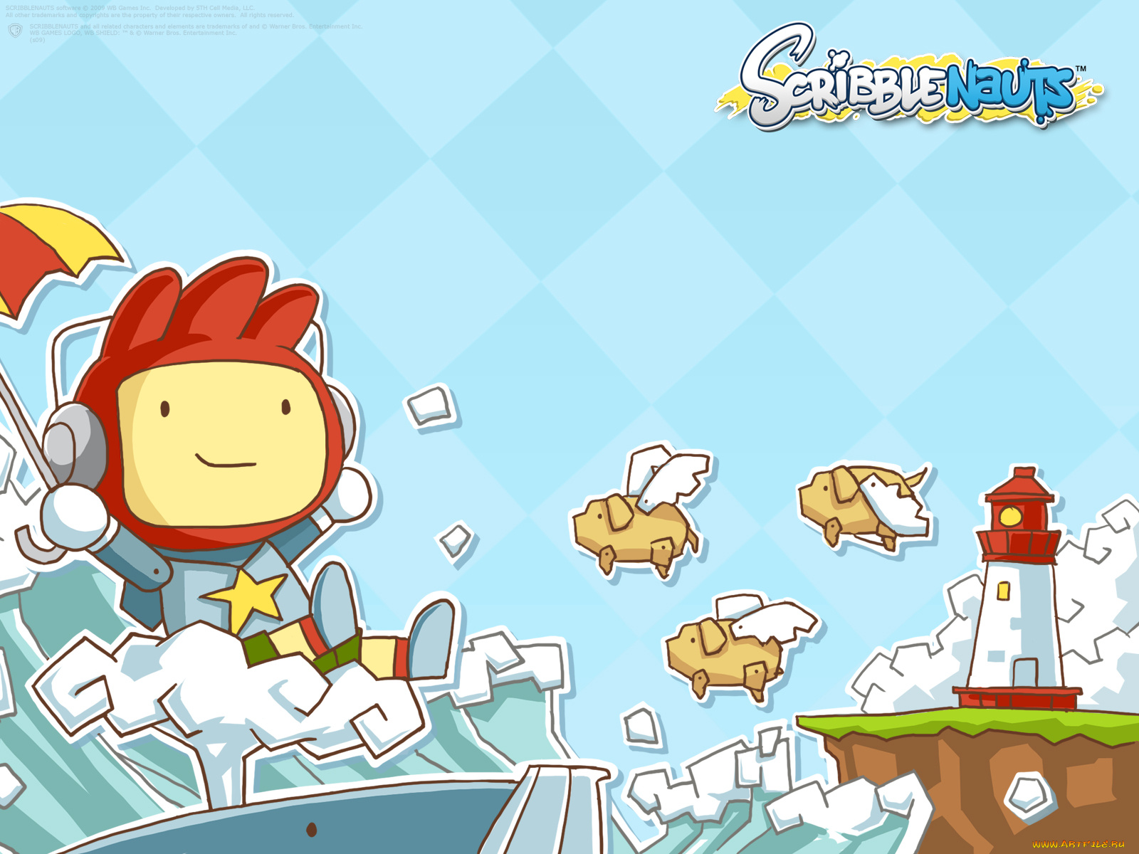 scribblenauts, видео, игры