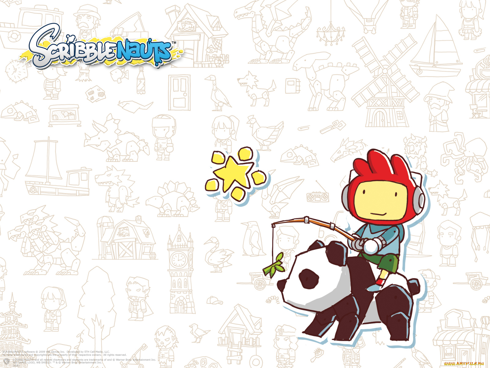 scribblenauts, видео, игры