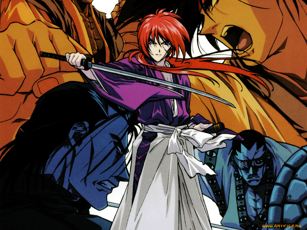 аниме, rurouni, kenshin