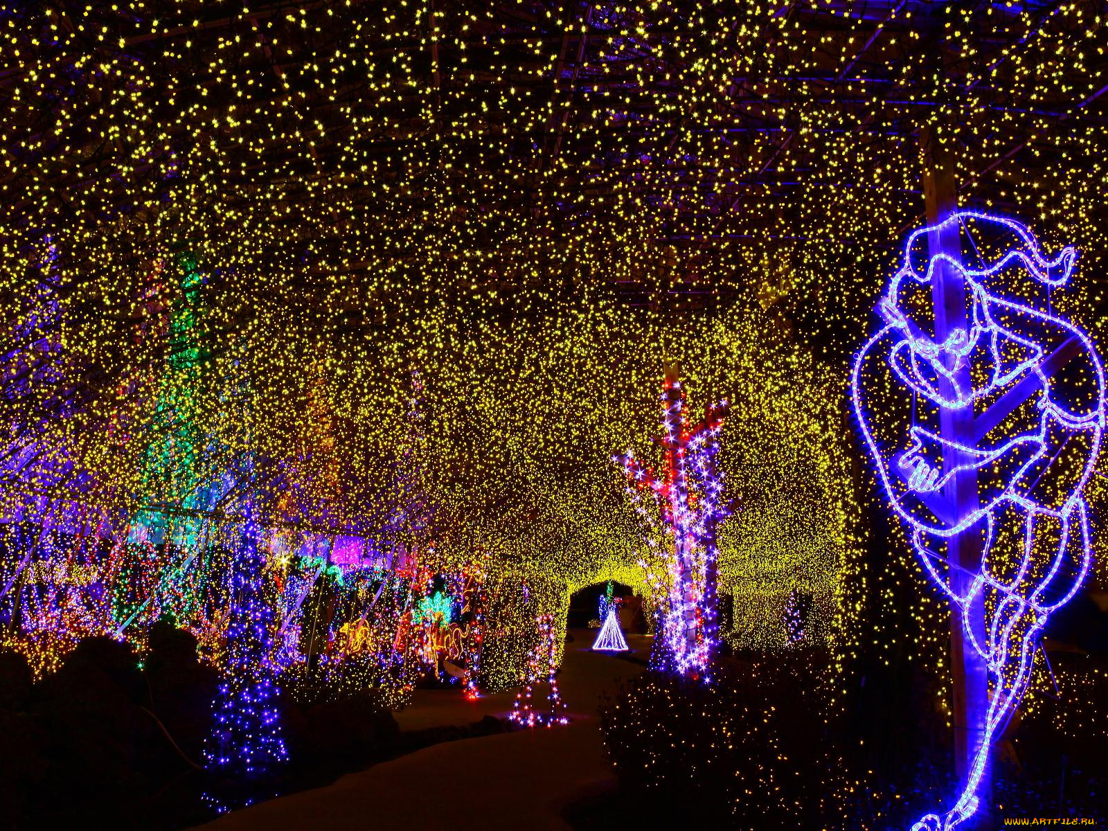 праздничные, новогодние, пейзажи