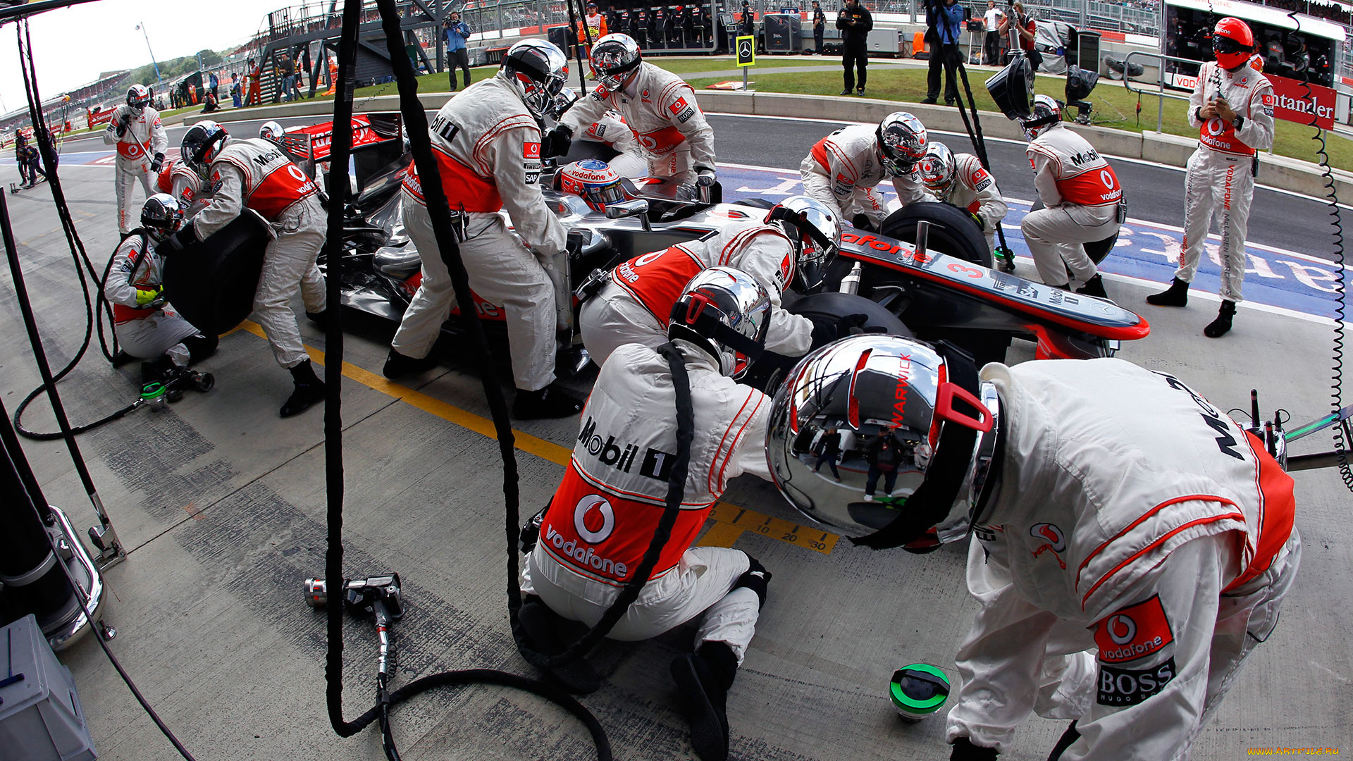 2012, formula, grand, prix, of, britain, спорт, формула, обслуживание, техники, гонка, болид