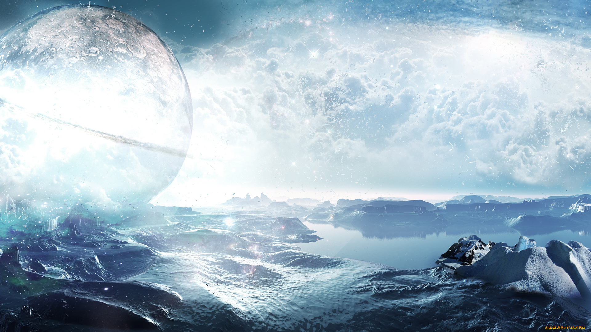 3д, графика, atmosphere, mood, атмосфера, настроения, планеты, поверхность