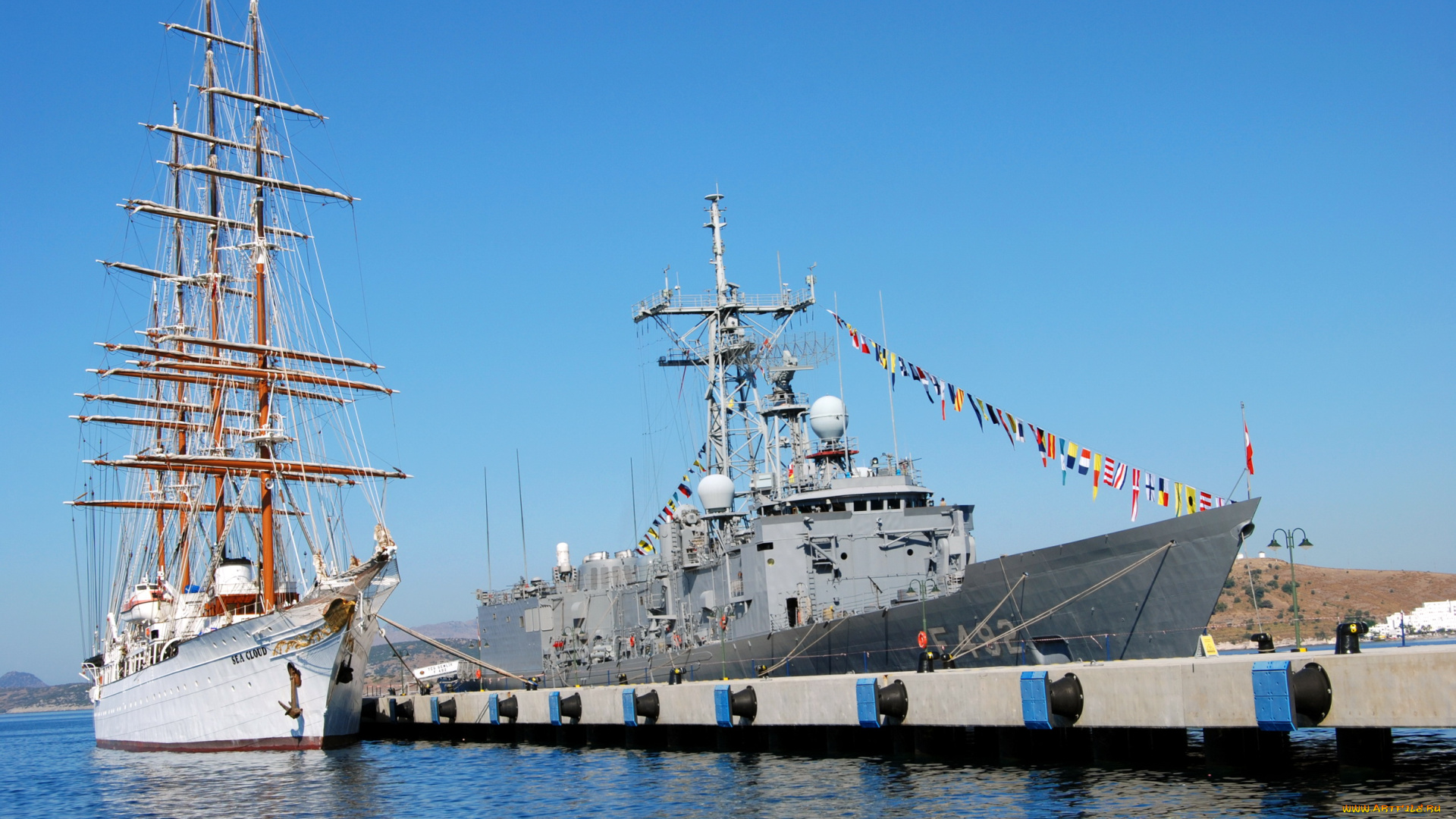 sea, cloud, tcg, gemlik, корабли, разные, вместе, парусник, море