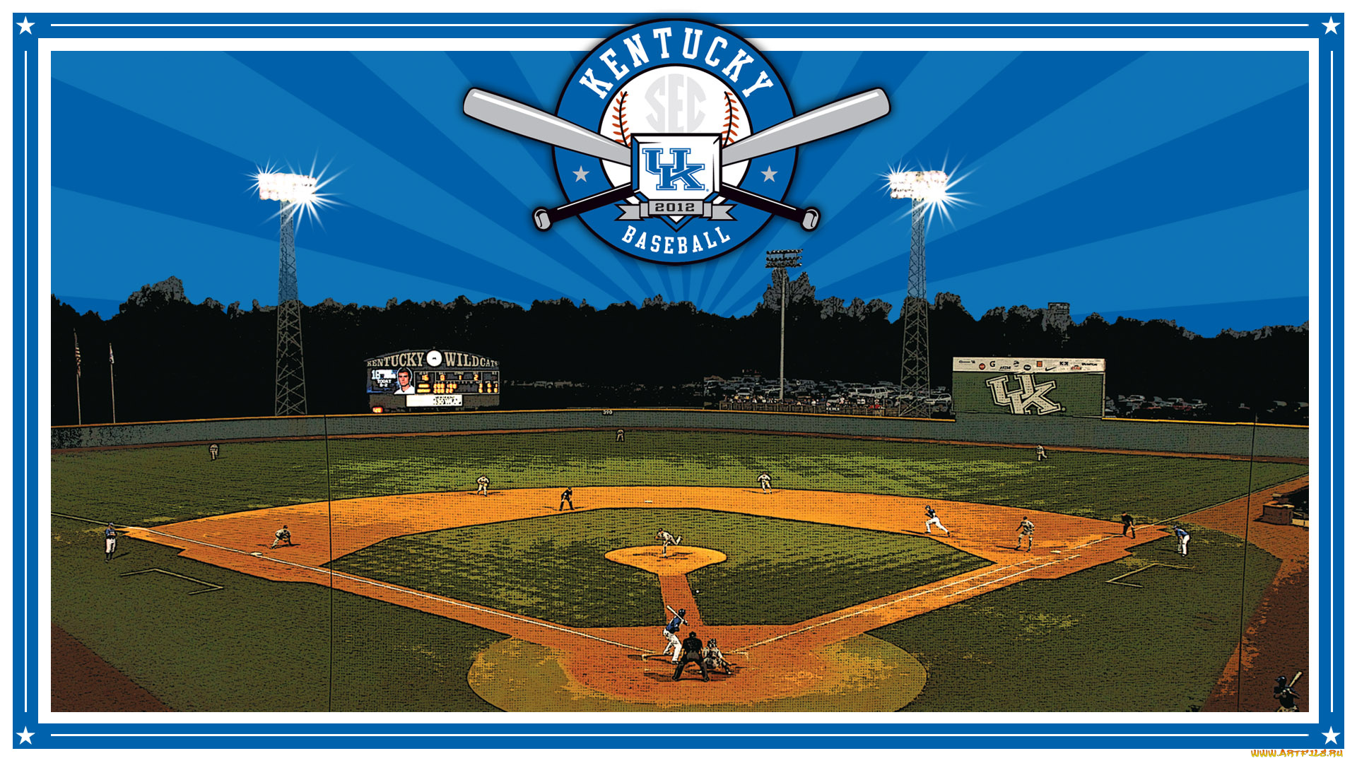 спорт, бейсбол, арена