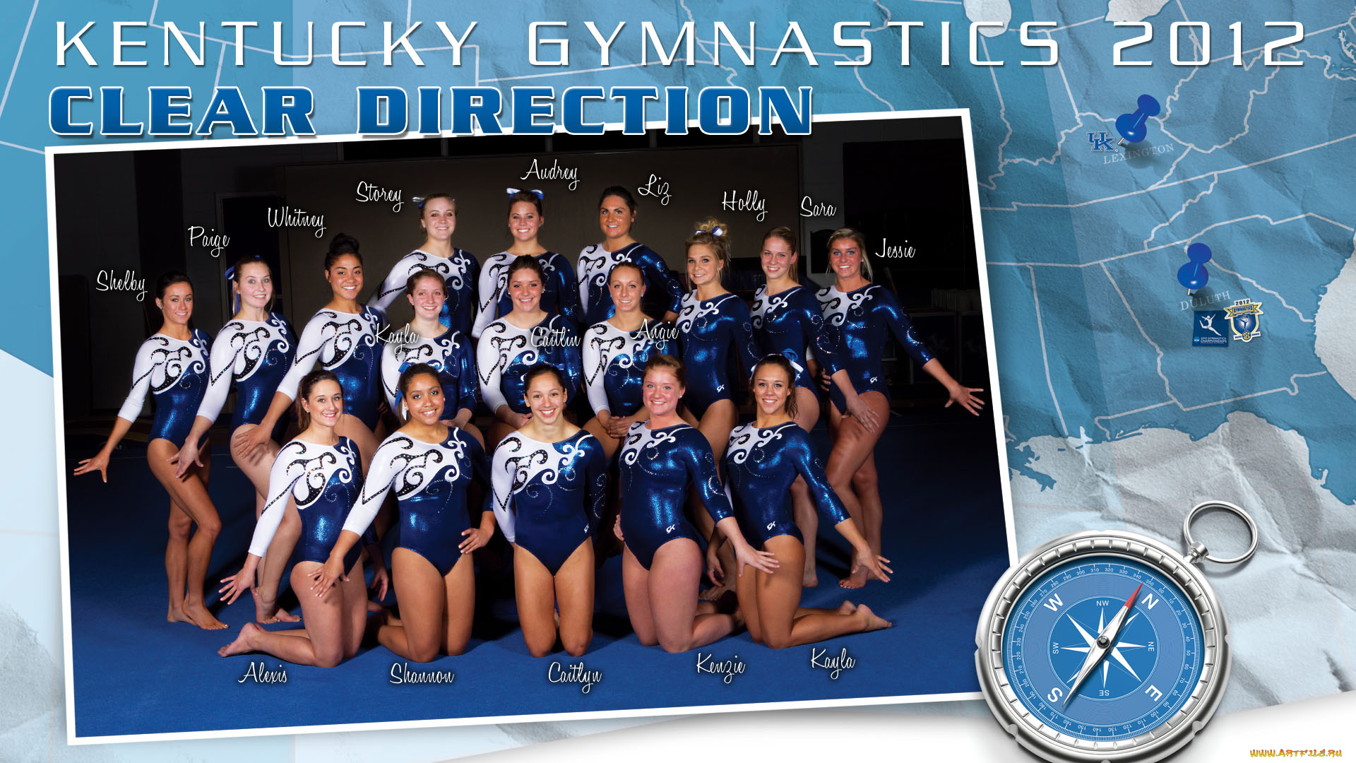 спорт, гимнастика, команда, женская