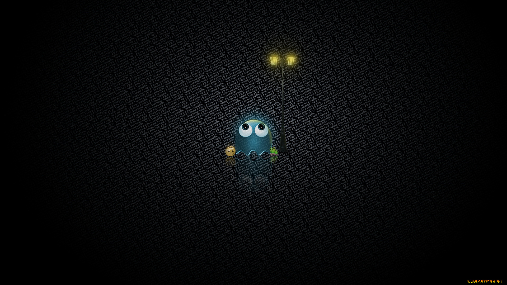 векторная, графика, ночь