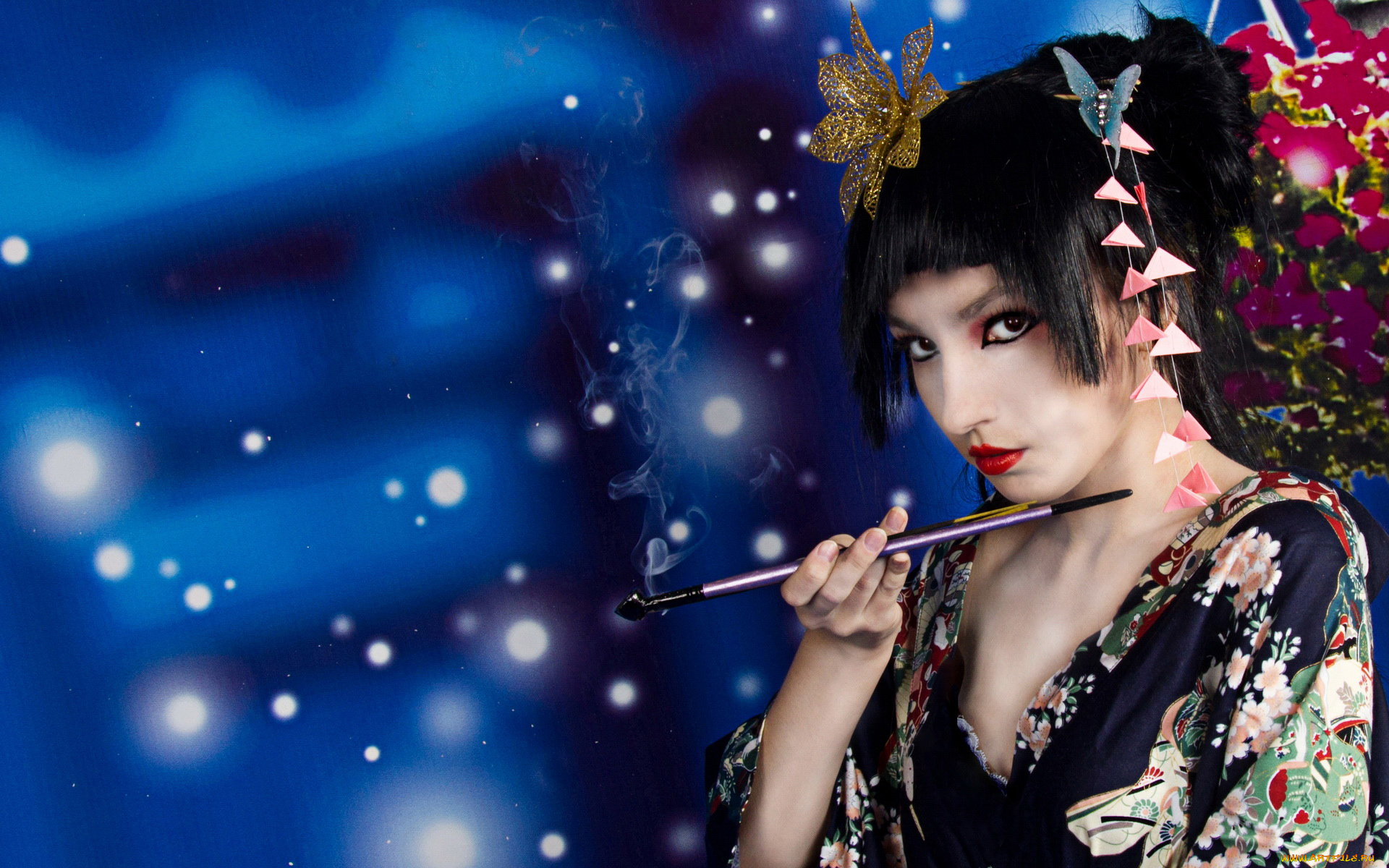 -Unsort, Брюнетки, Шатенки, девушки, unsort, брюнетки, шатенки, трубка