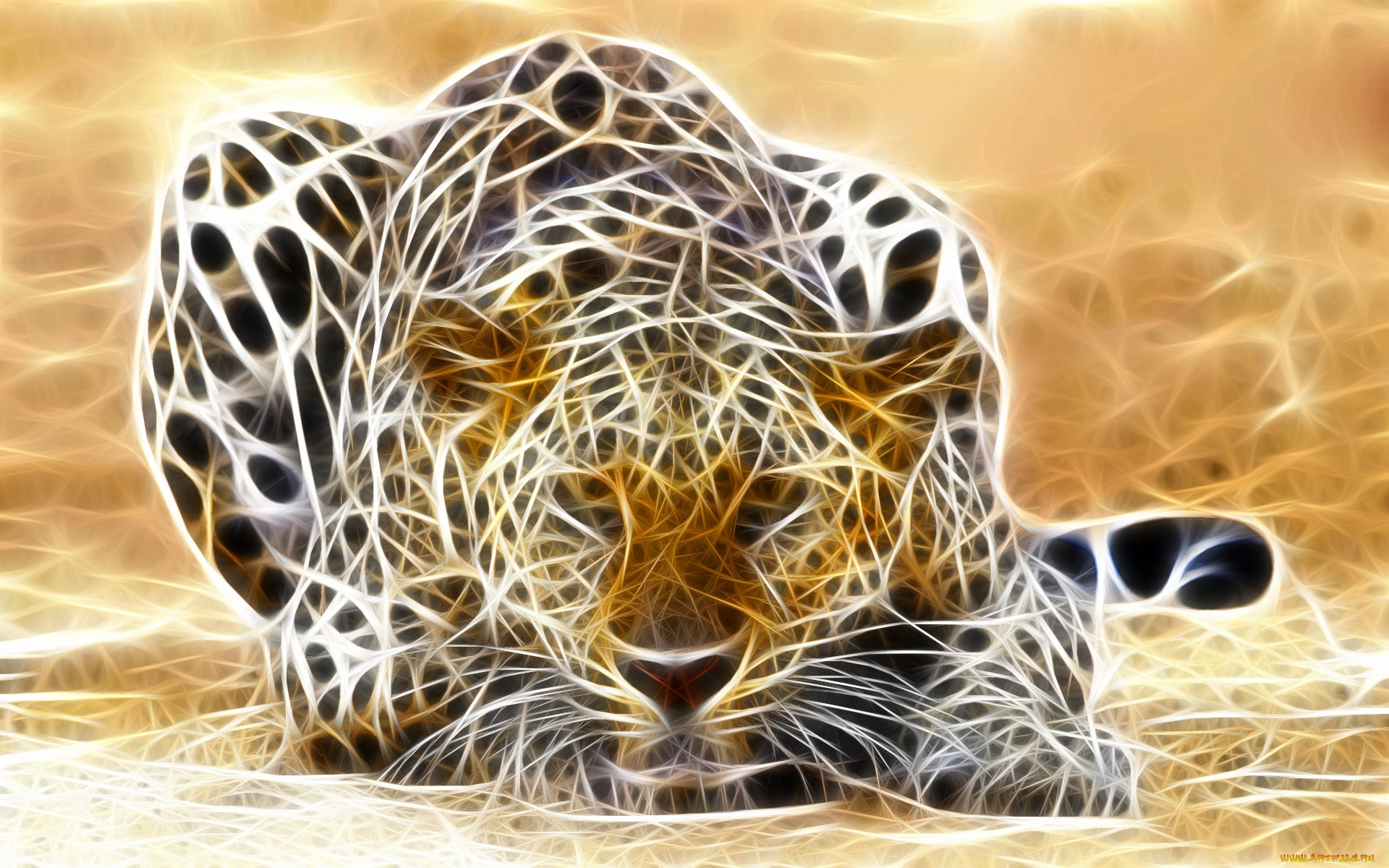 3д, графика, animals, животные, тигр