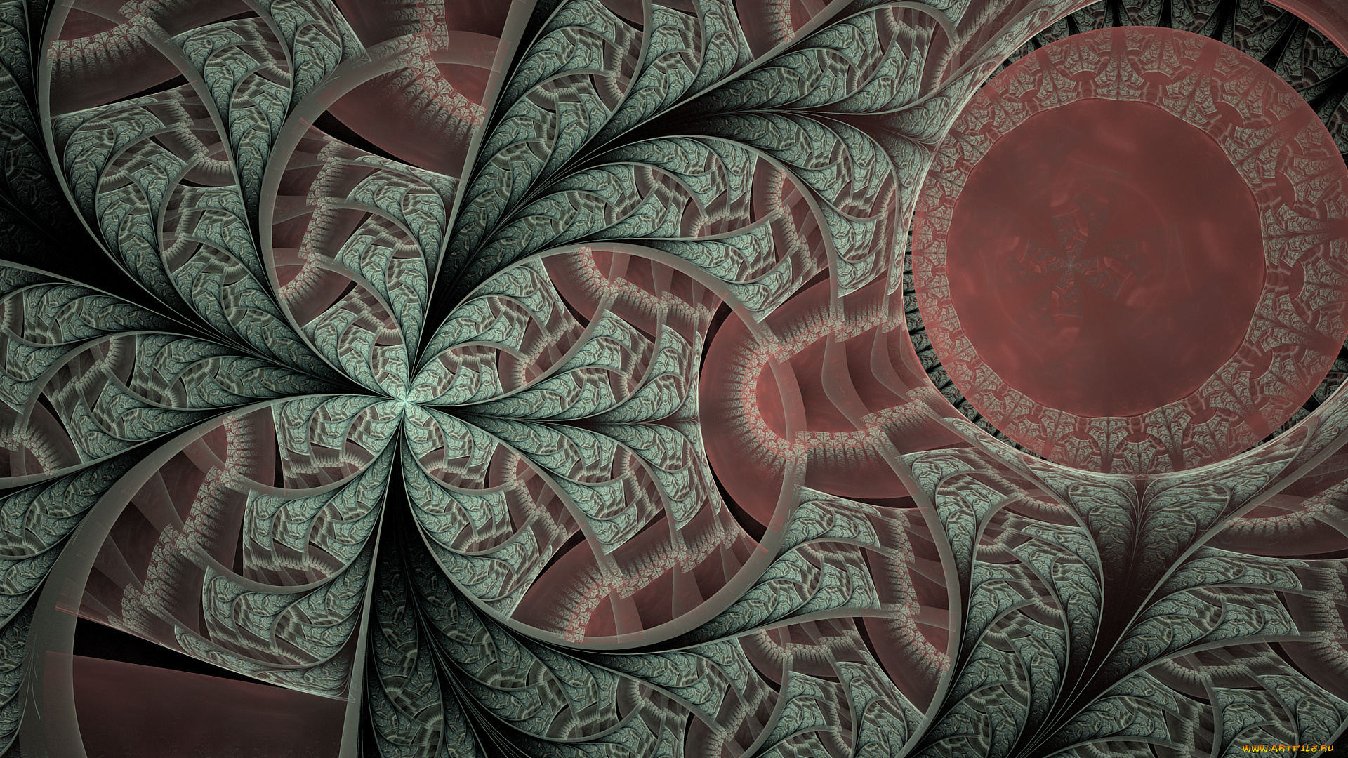 3д, графика, fractal, фракталы, цвета, узор, фон