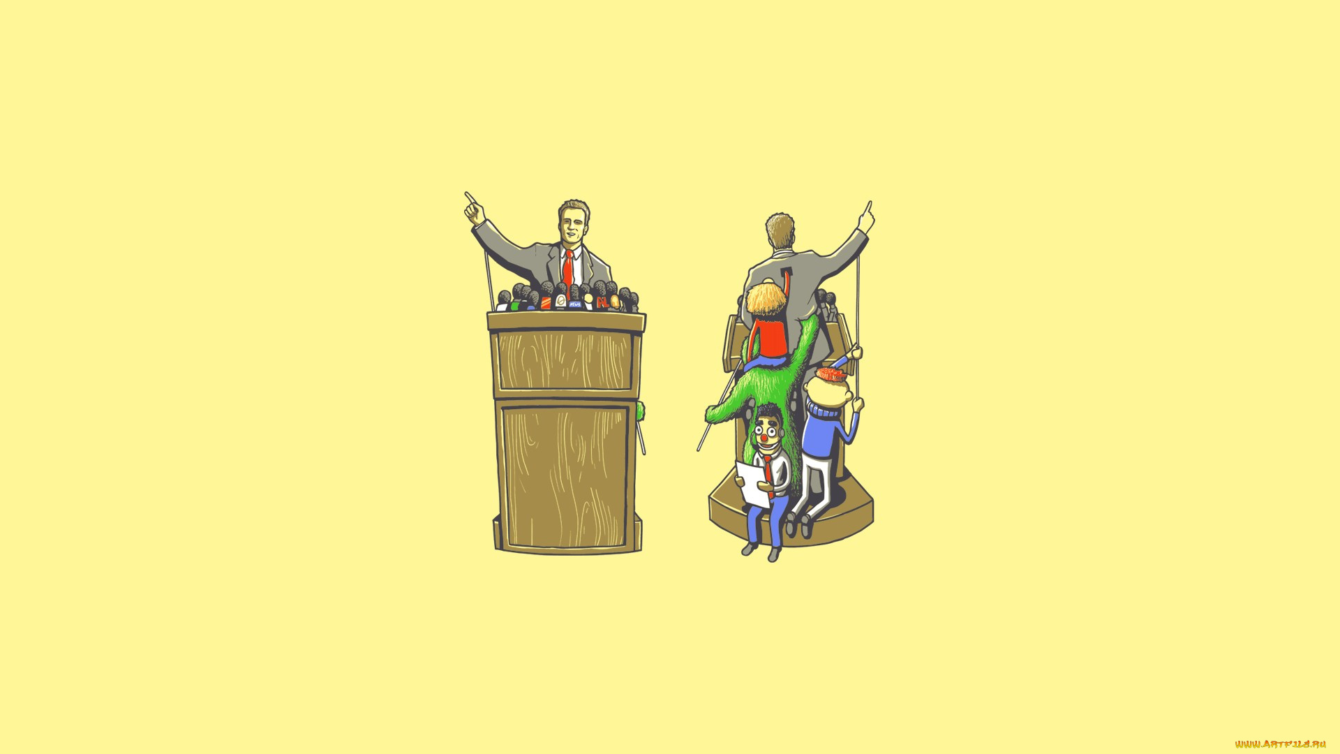 рисованные, минимализм, микрофоны