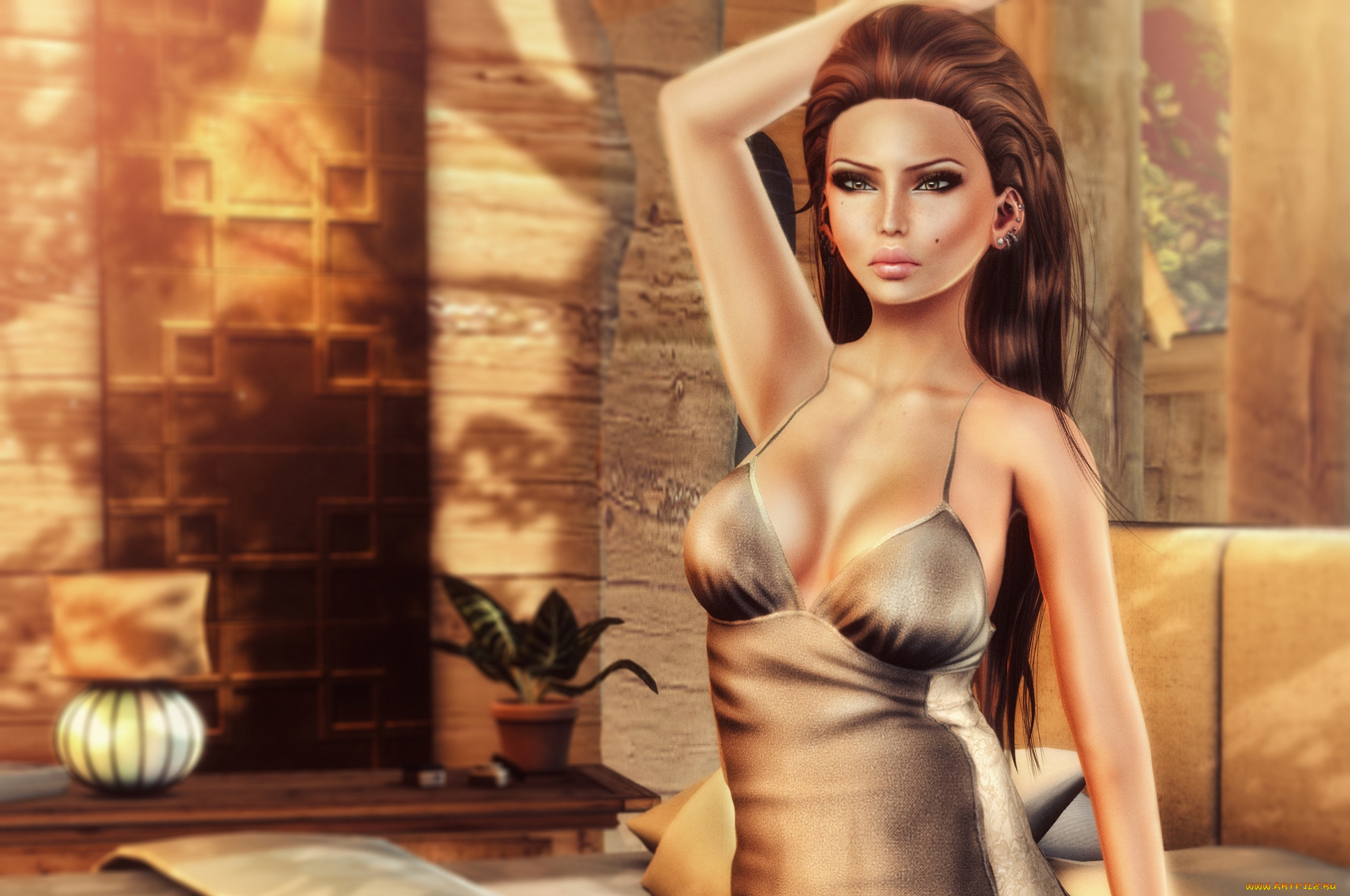 3д, графика, people, люди, девушка