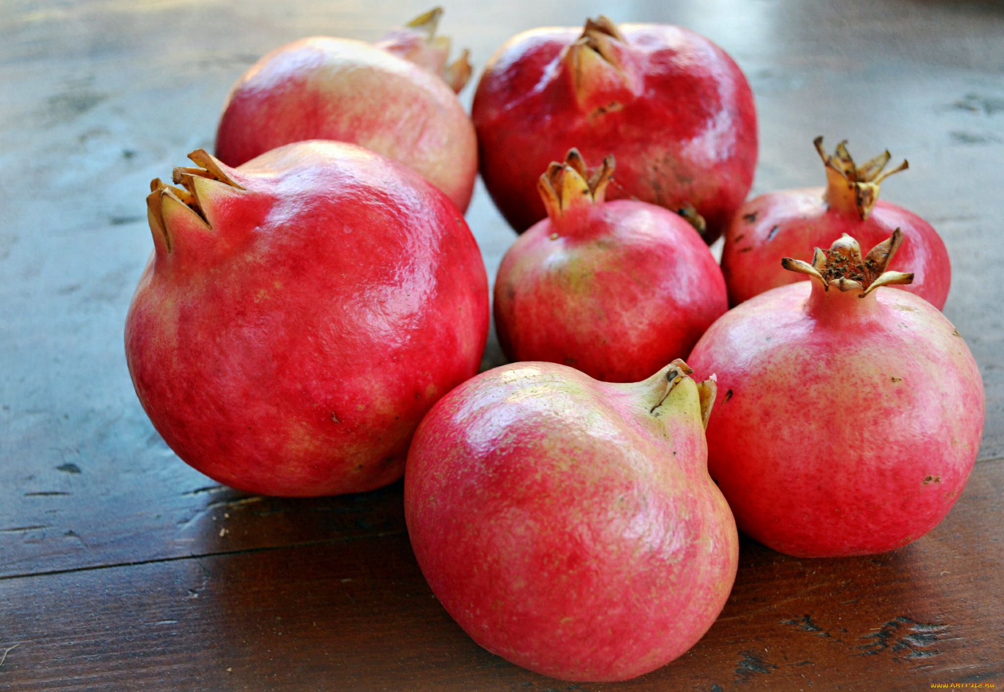 еда, гранат, гранаты, плоды