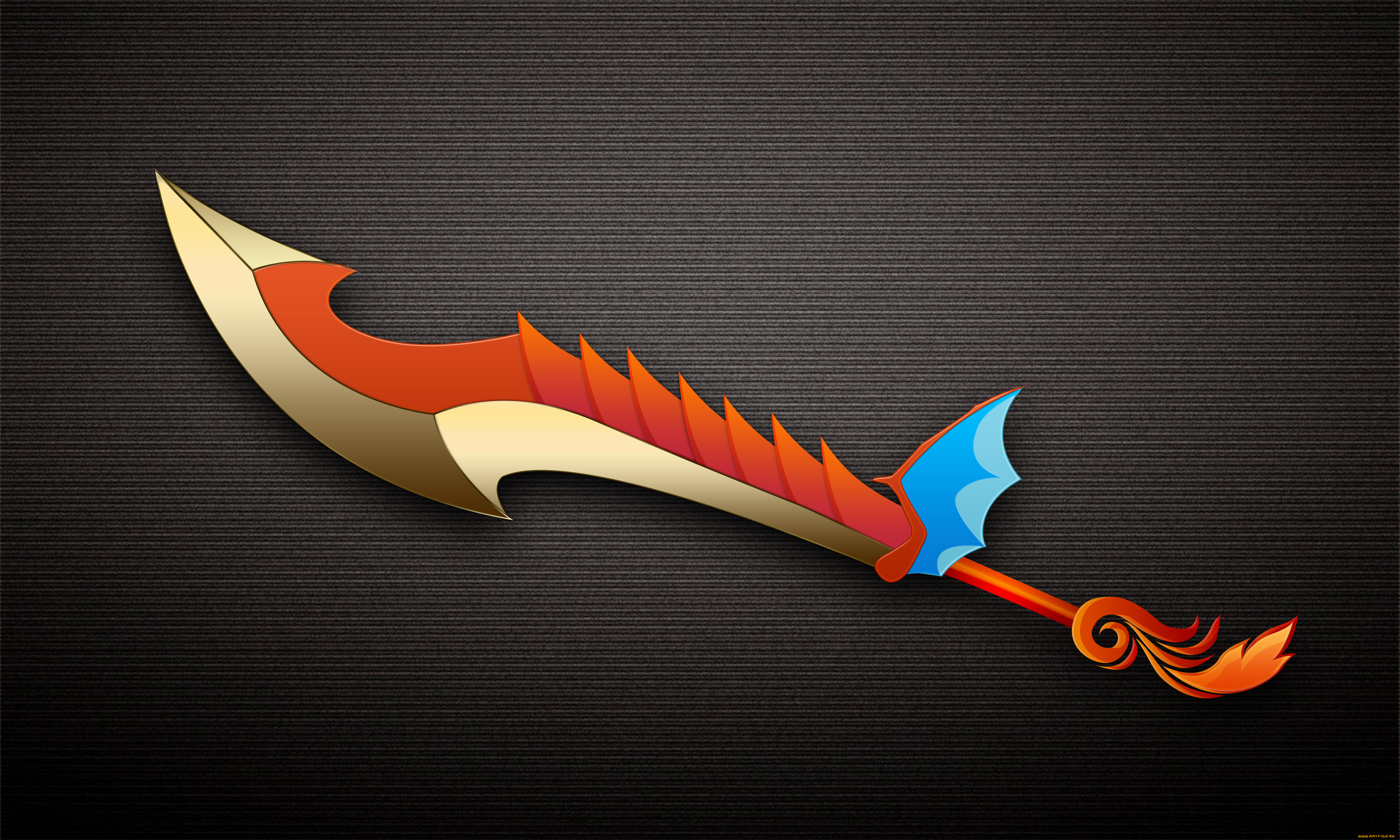 рисованные, минимализм, тёмный, фон, зубцы, нож, лезвие, рукоятка