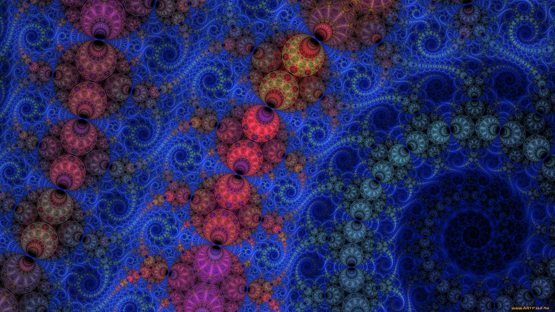 3д, графика, фракталы, , fractal, цвета, фон, узор