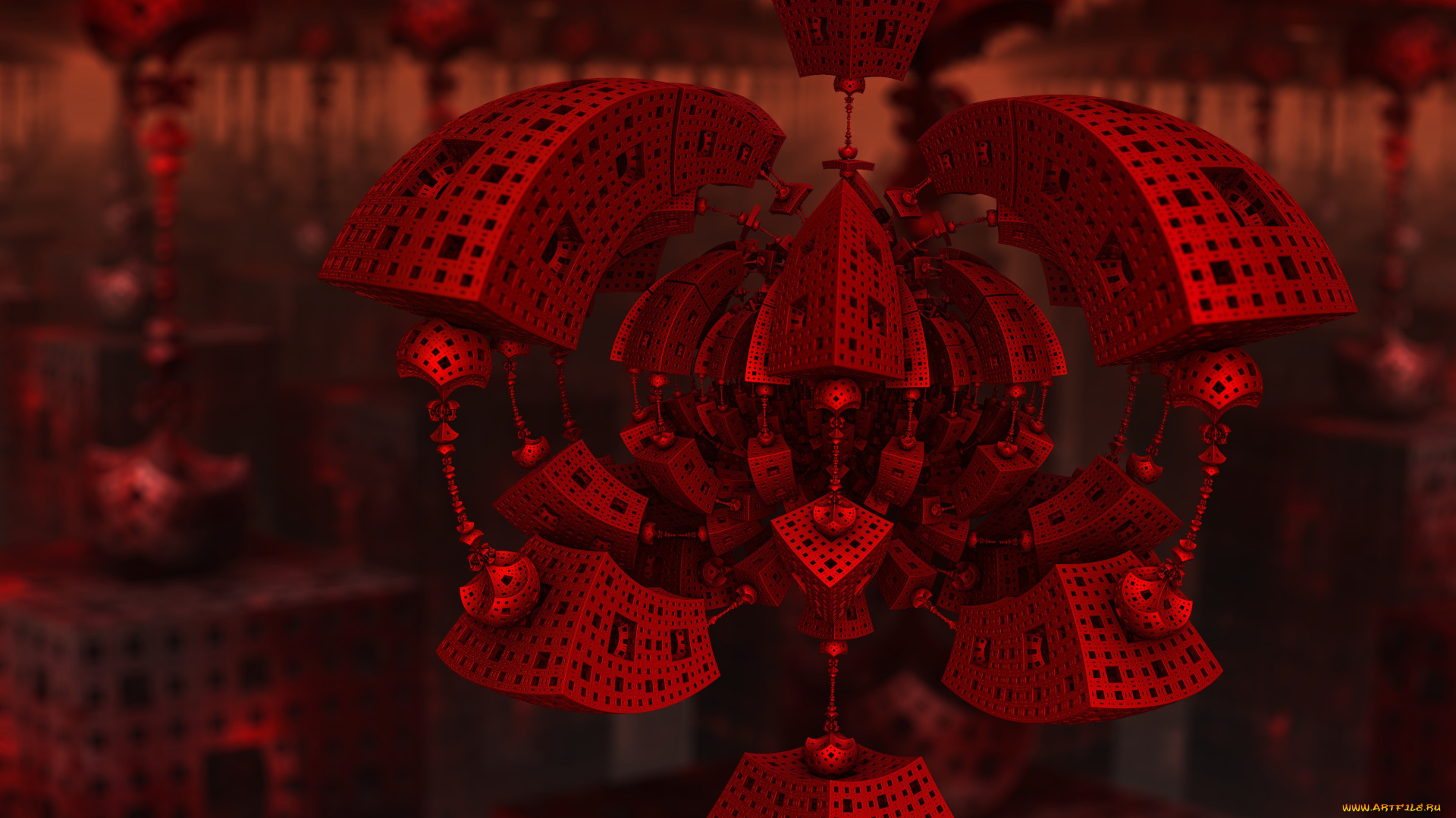 3д, графика, фракталы, , fractal, цвета, фон, узор