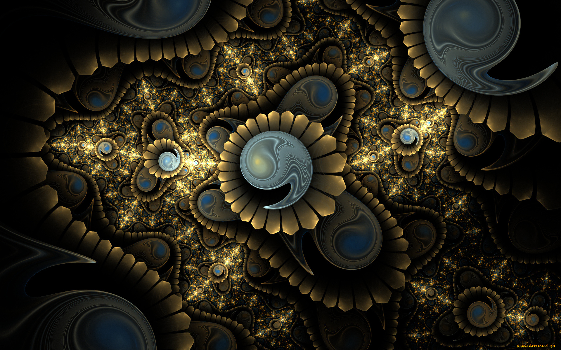 3д, графика, фракталы, , fractal, цвета, фон, узор