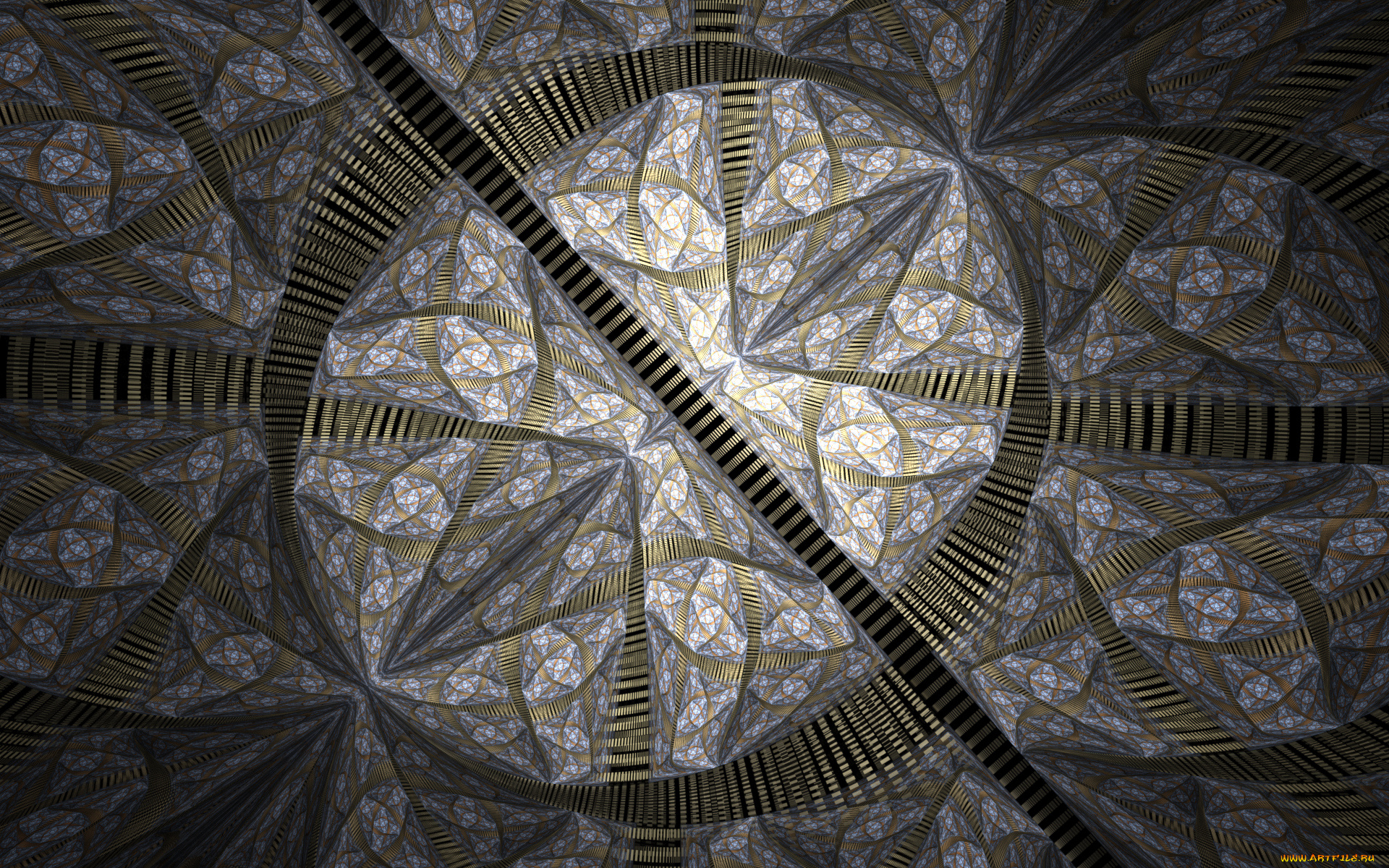 3д, графика, фракталы, , fractal, цвета, фон, узор