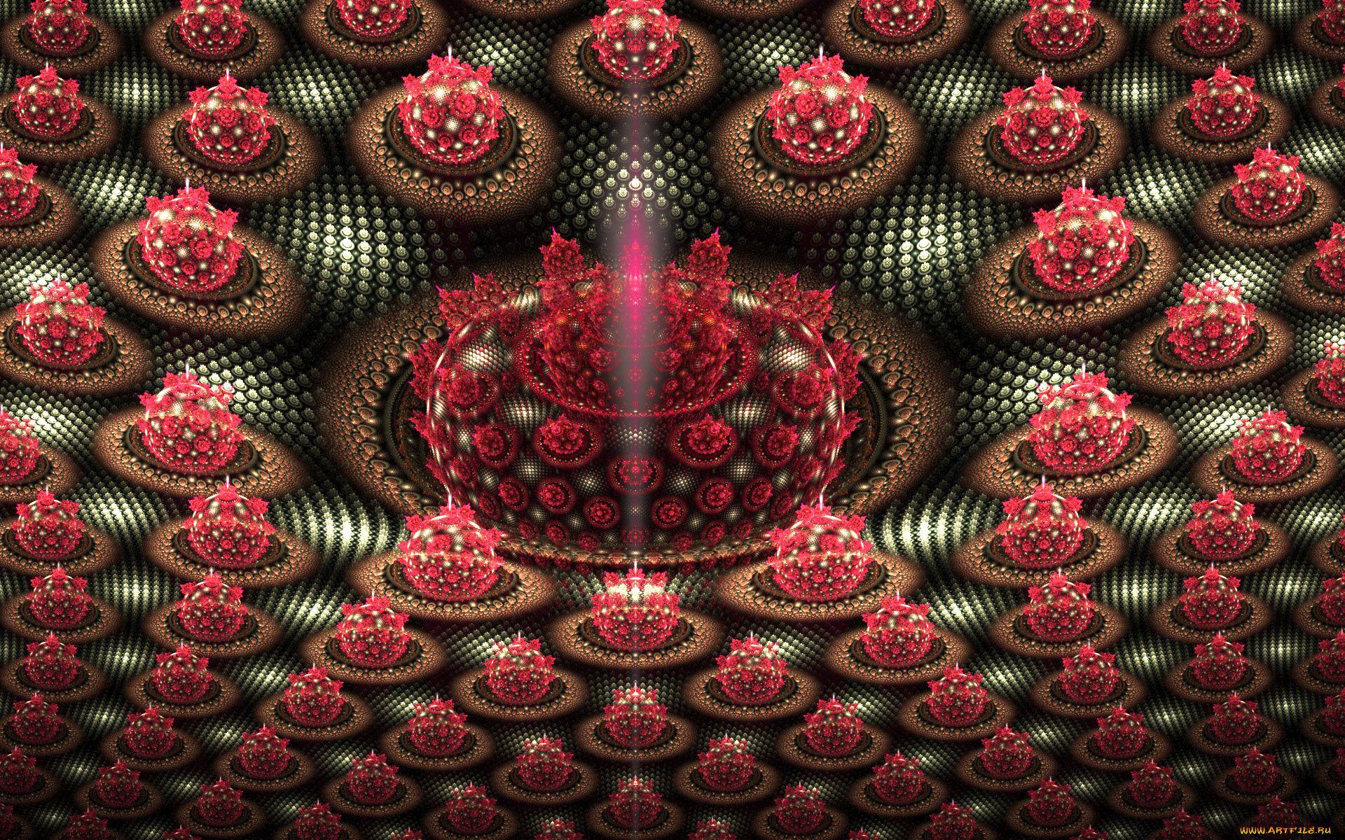 3д, графика, фракталы, , fractal, фон, цвета, узор